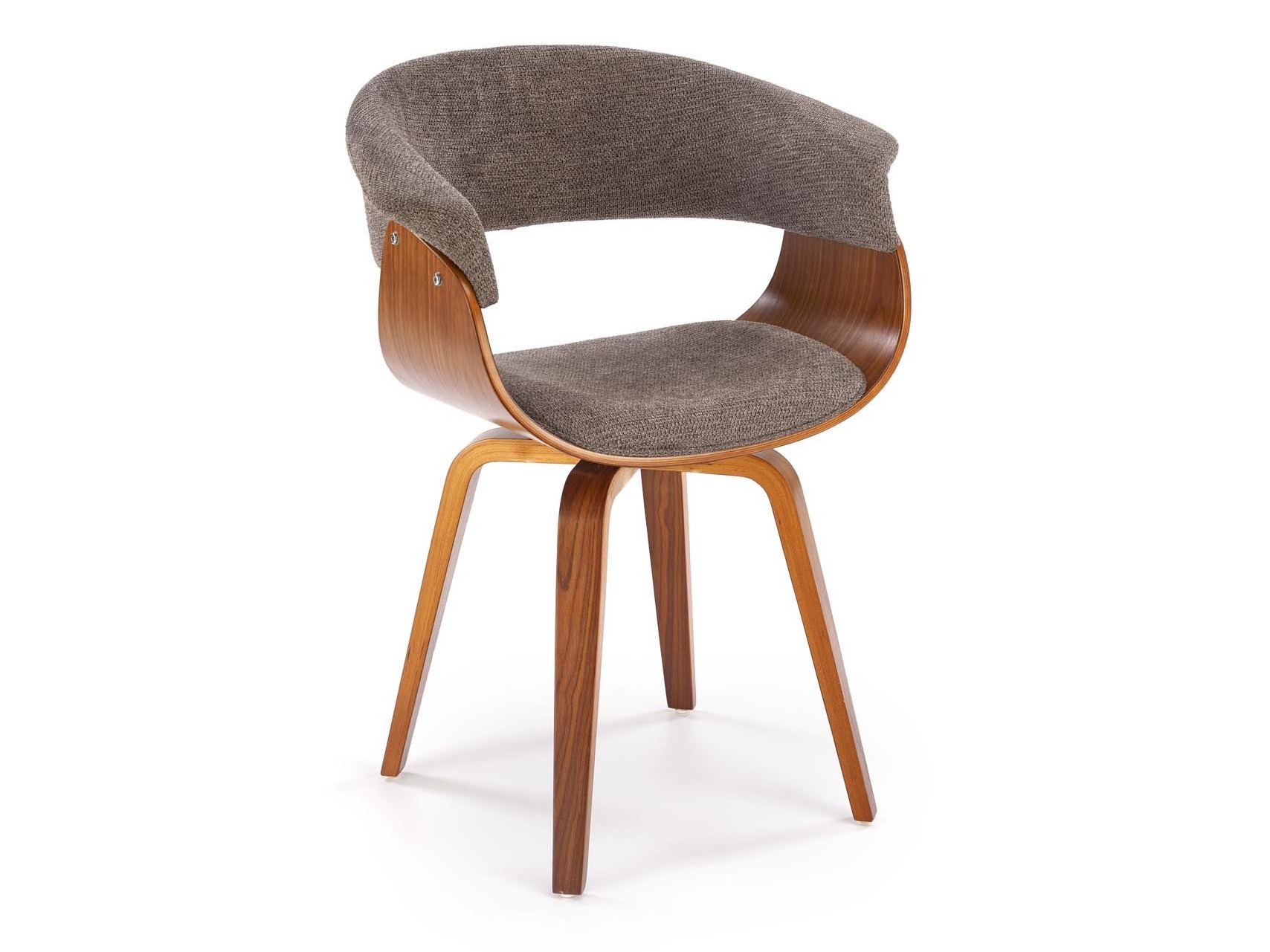 Chair Houston 1597 (Grey + Walnut)