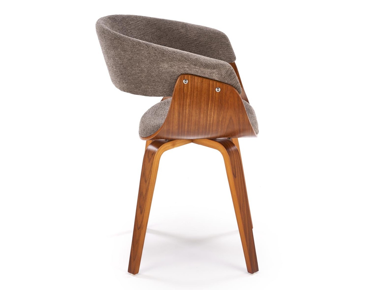 Chair Houston 1597 (Grey + Walnut)