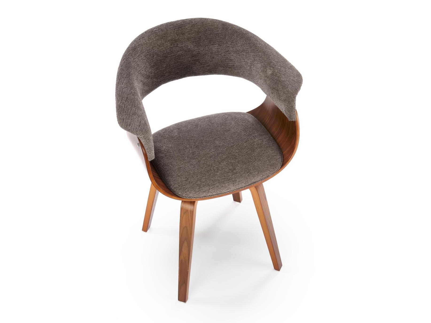 Chair Houston 1597 (Grey + Walnut)
