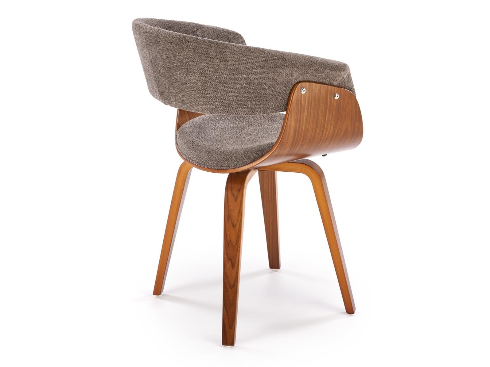 Chair Houston 1597 (Grey + Walnut)