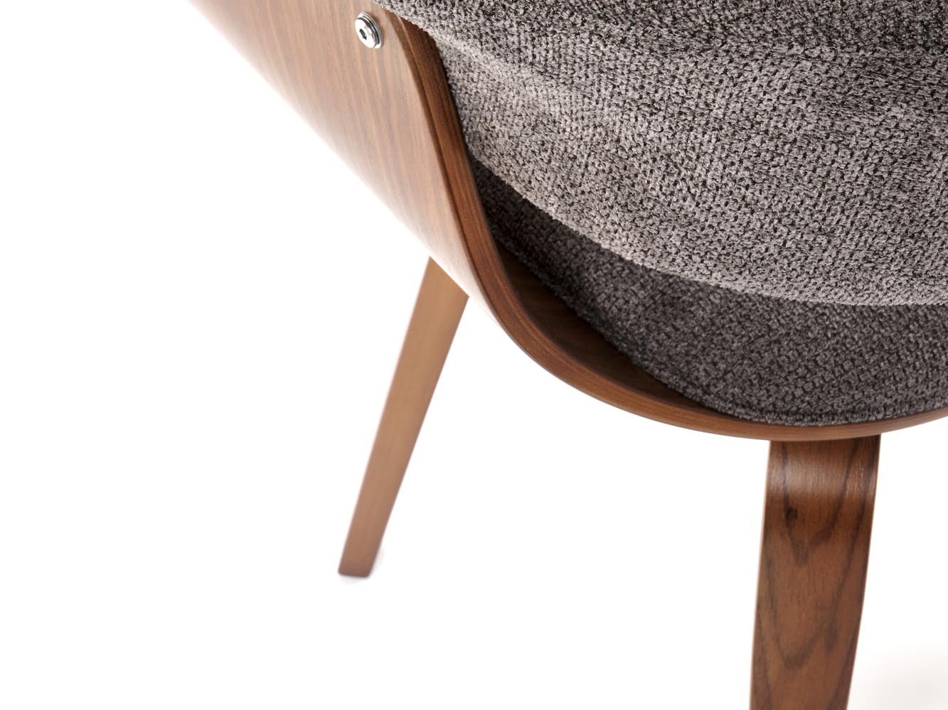 Chair Houston 1597 (Grey + Walnut)