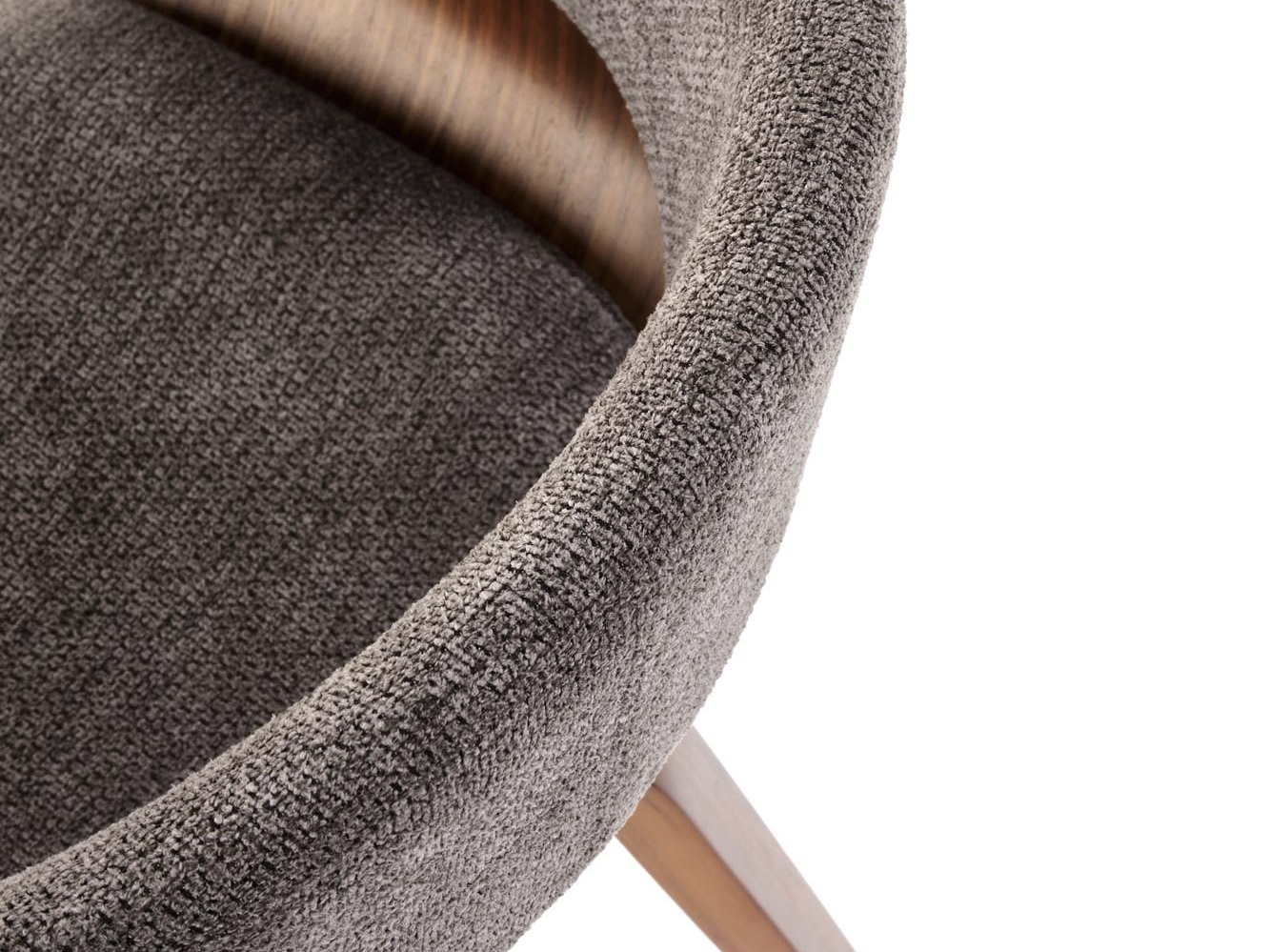 Chair Houston 1597 (Grey + Walnut)