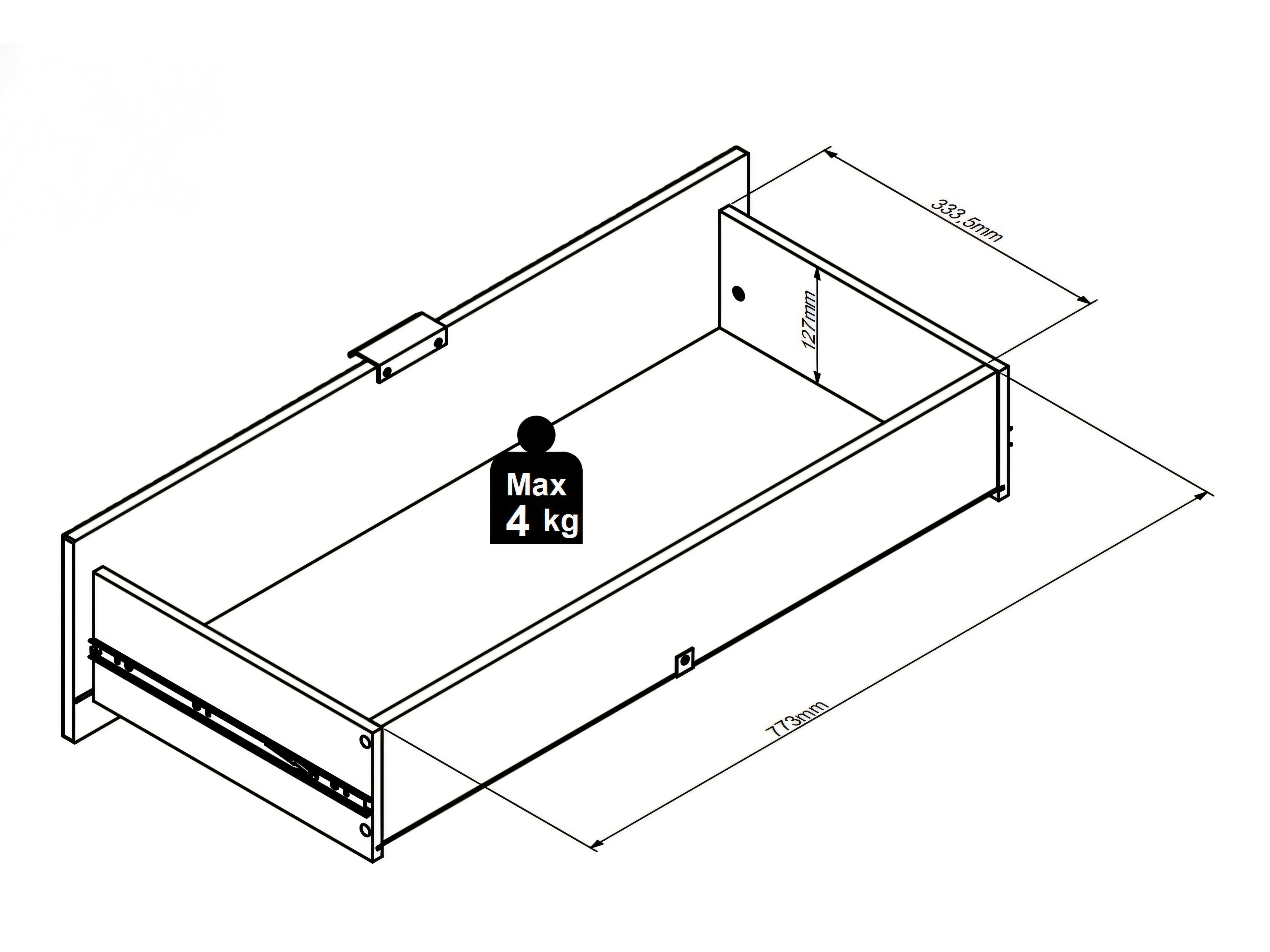 Chest of drawers Ruvmeli 104