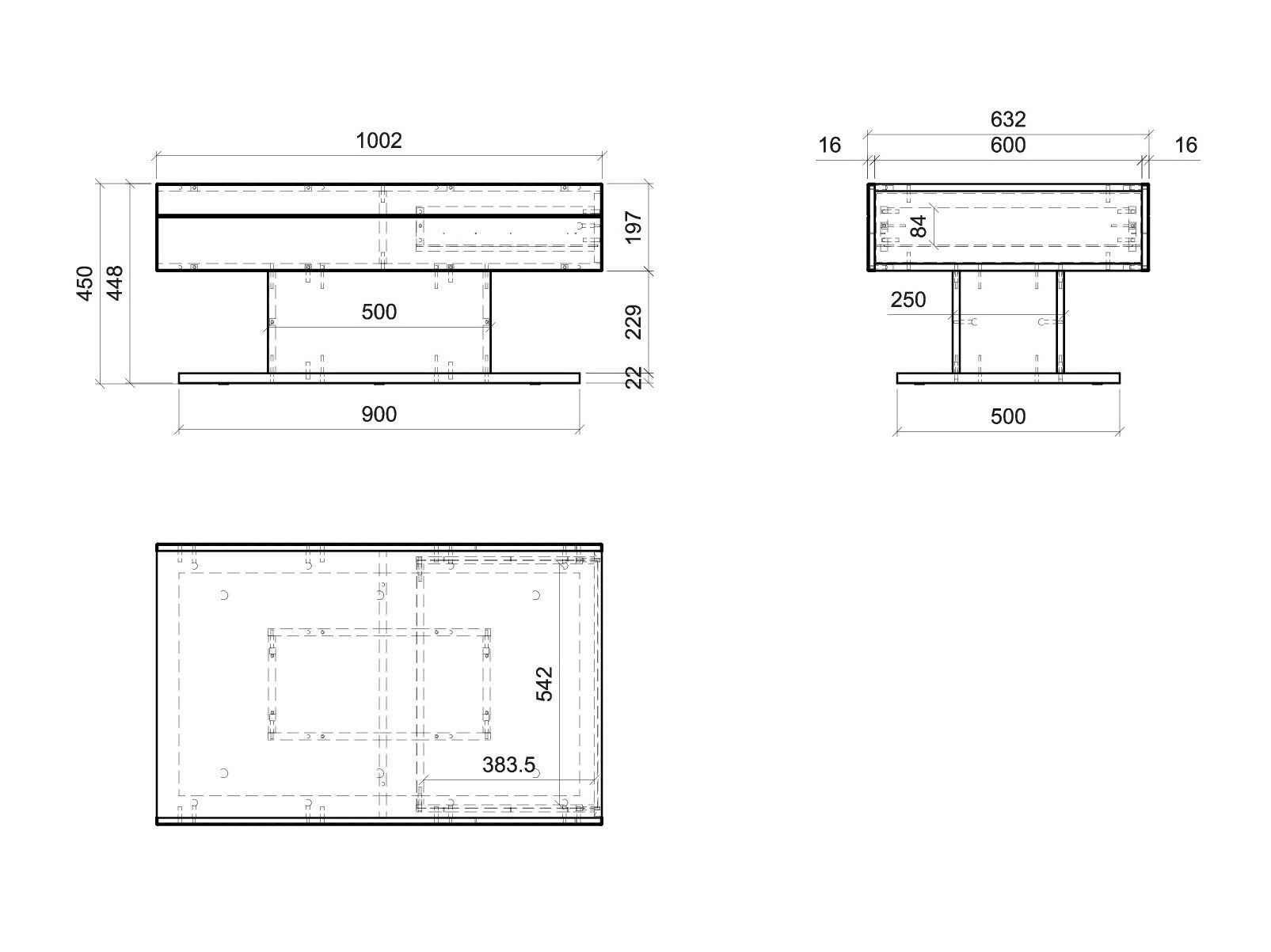 Coffee table Balelbu 108