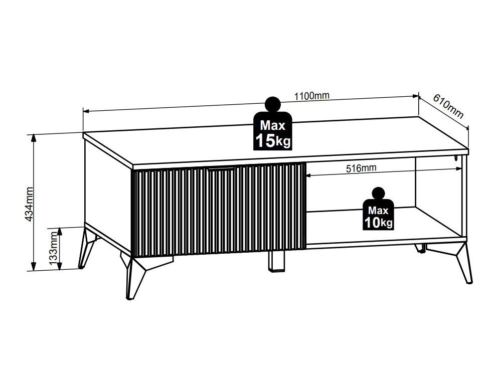 Coffee table Ruvmeli 106