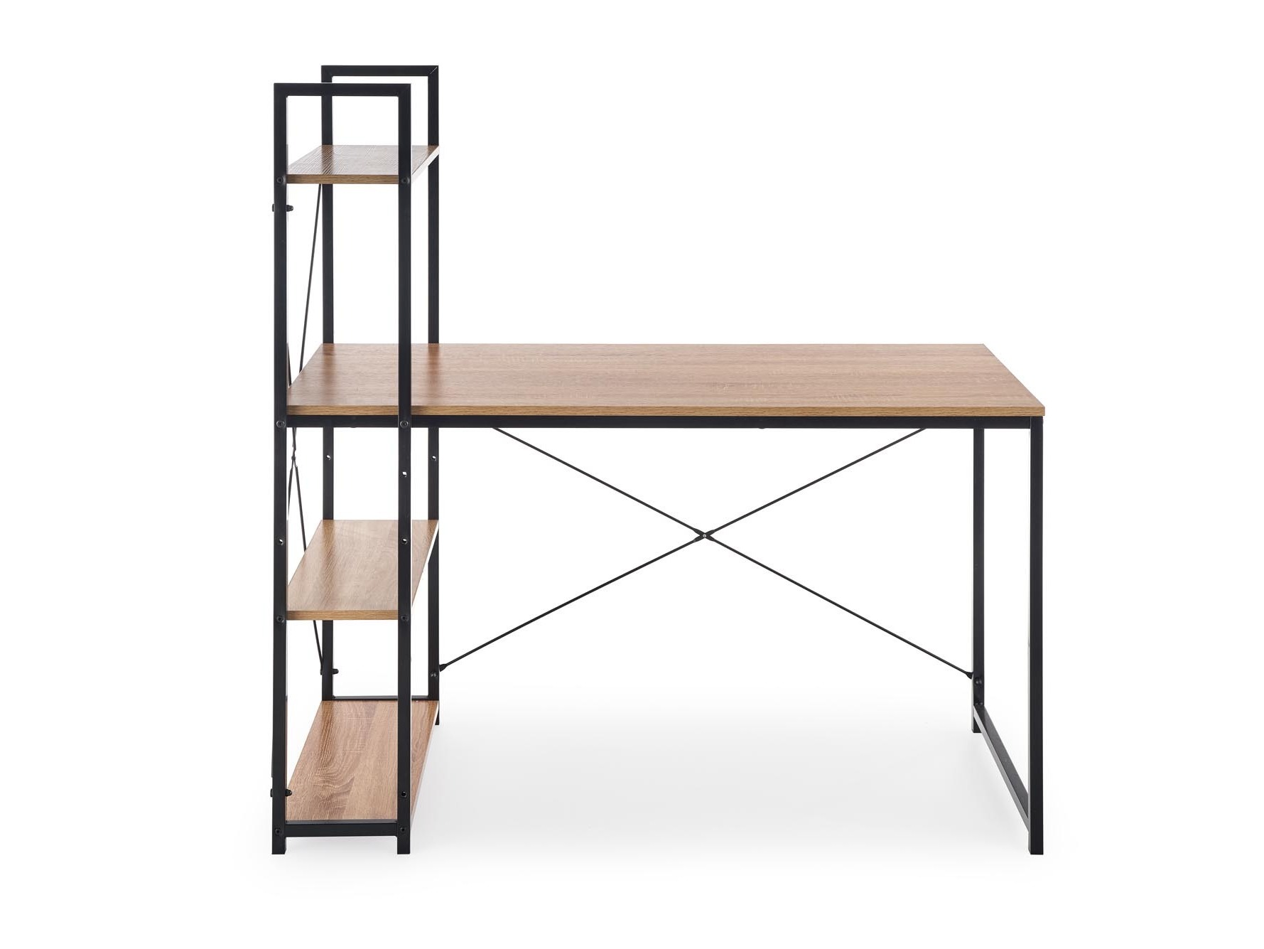 Desk Houston 1888 (Sonoma oak + Black)