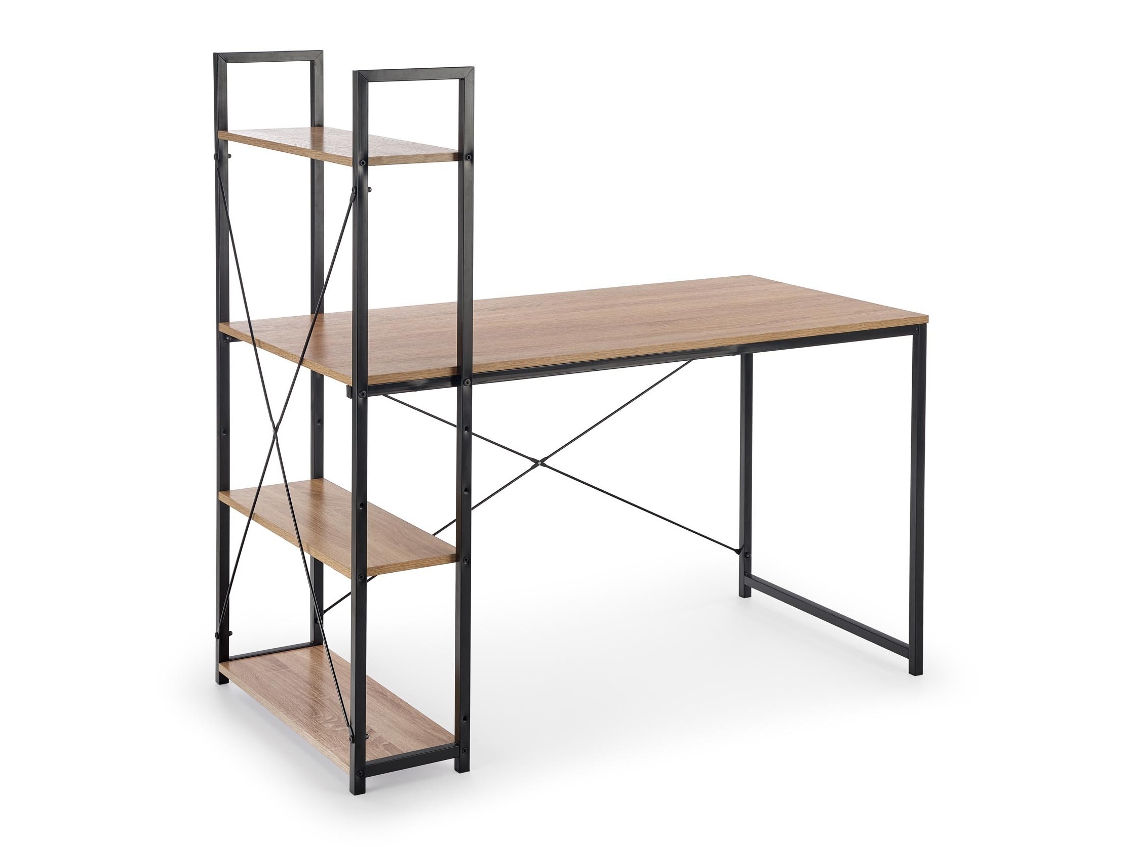 Desk Houston 1888 (Sonoma oak + Black)