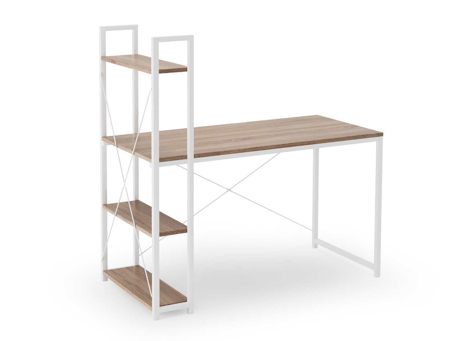 Desk Houston 1888 (Sonoma oak + White)