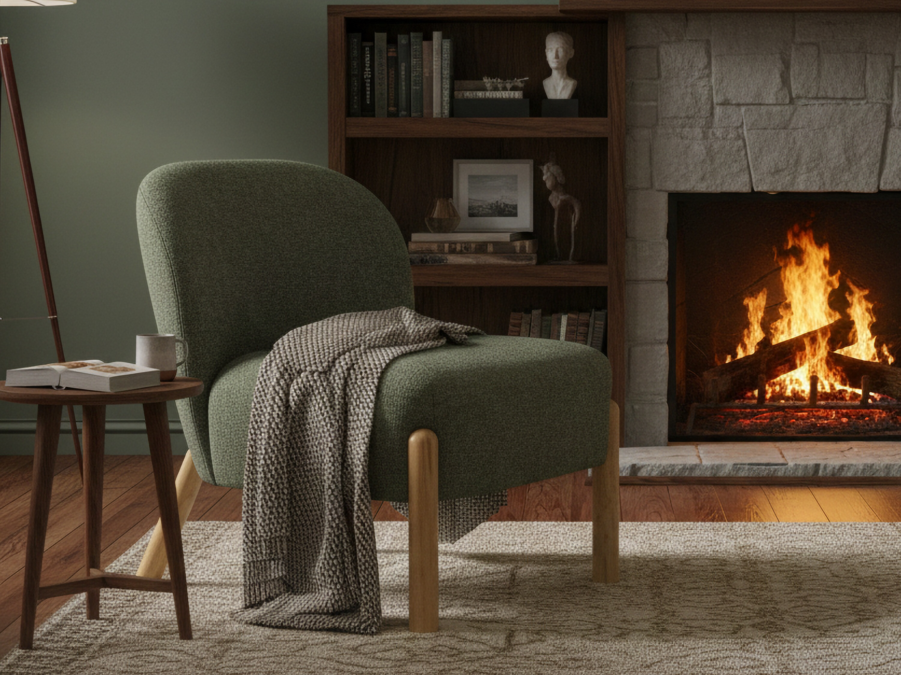 Armchair Anaheim 100 (Green)