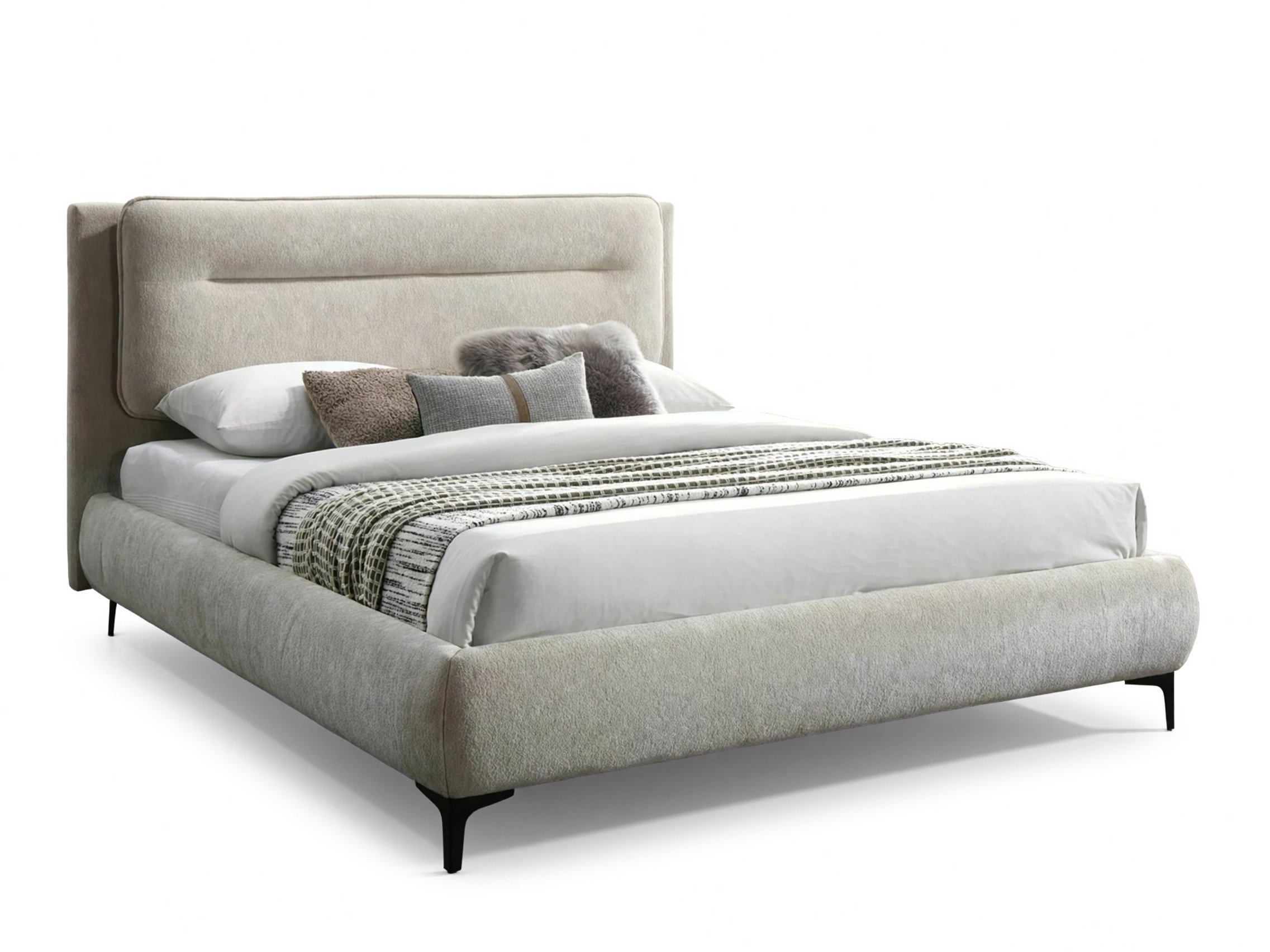 Bed Detroit 786 (Light beige)