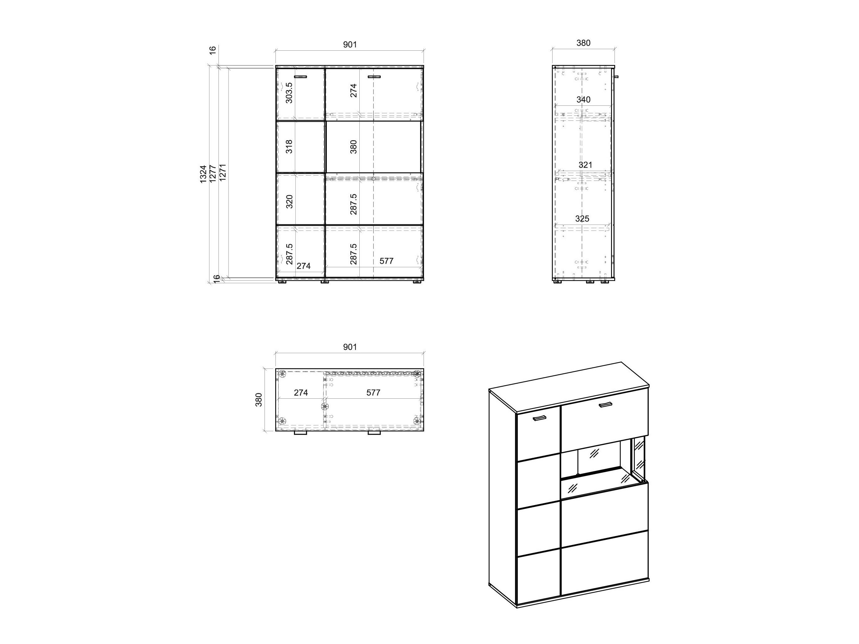Living room set Alnue 108