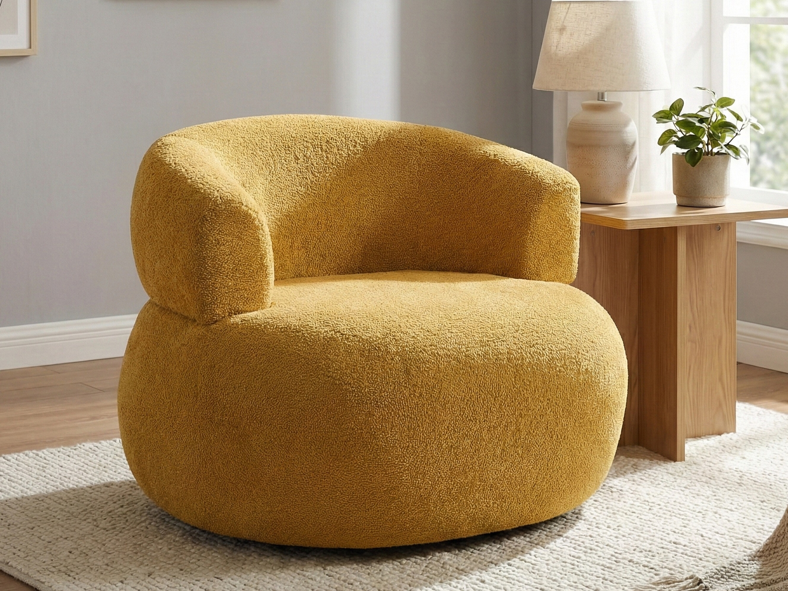 Armchair Anaheim 102 (Mustard)