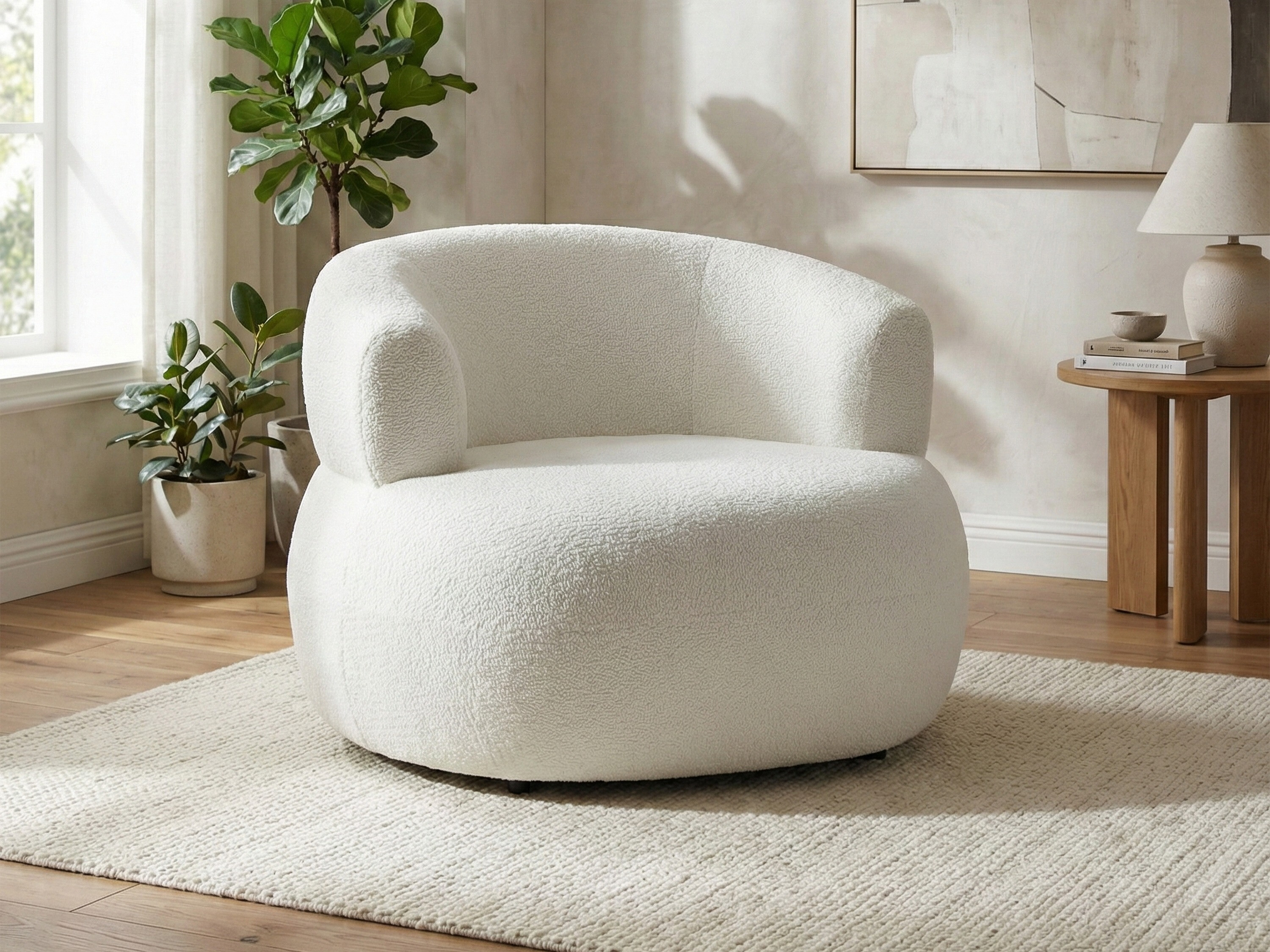 Armchair Anaheim 102 (White)