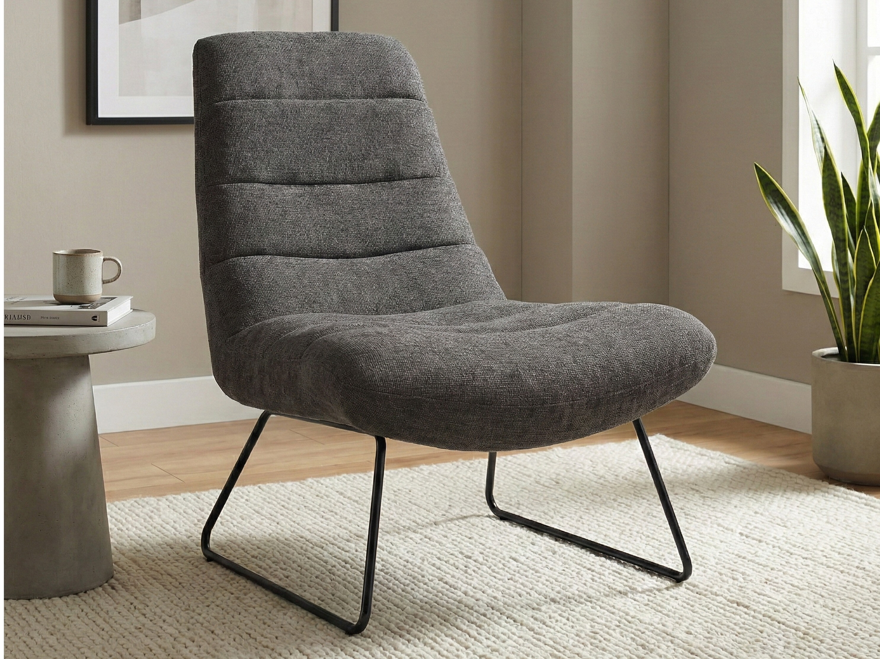 Armchair Anaheim 105 (Dark grey)