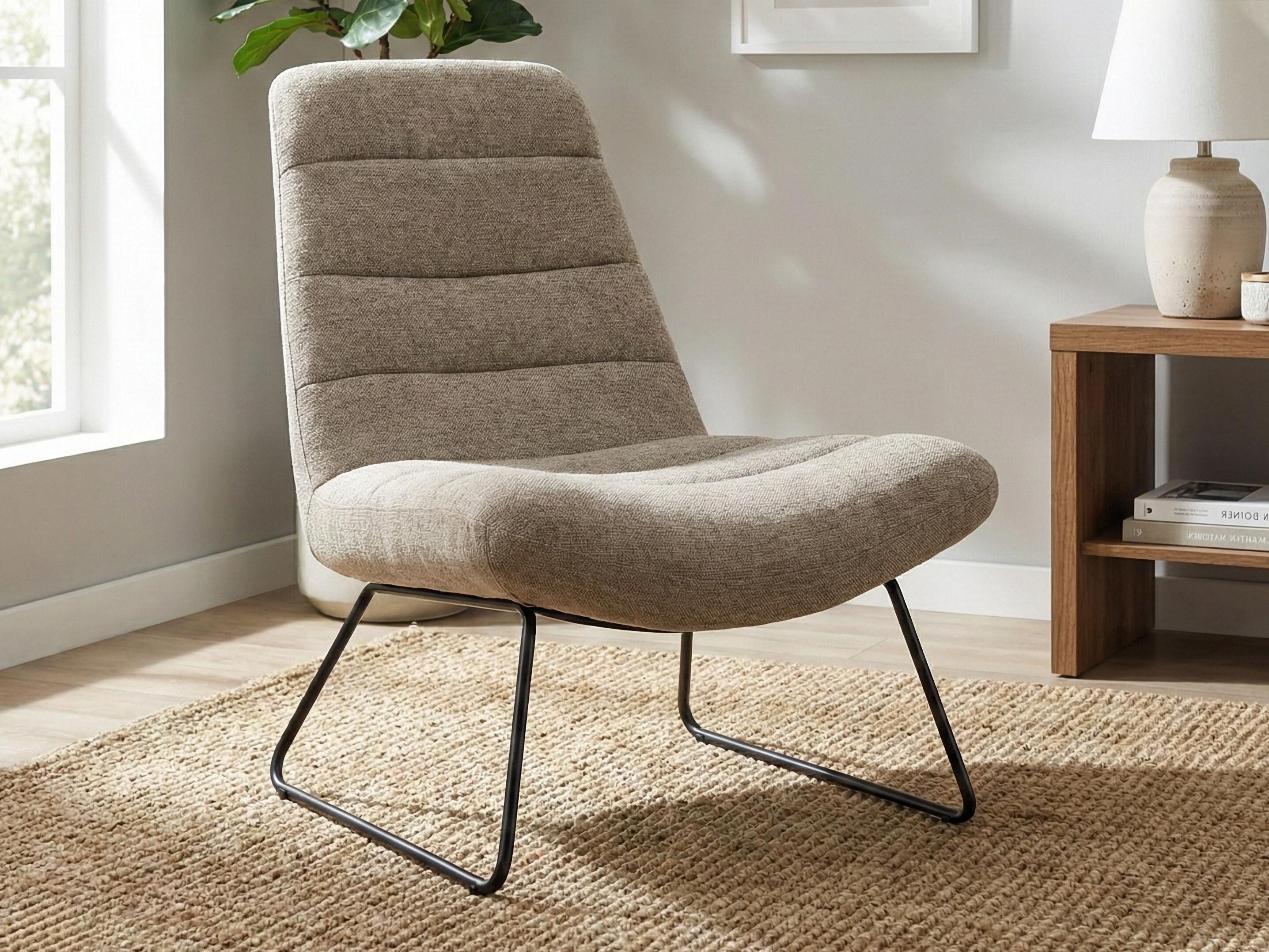 Armchair Anaheim 105 (Light brown)