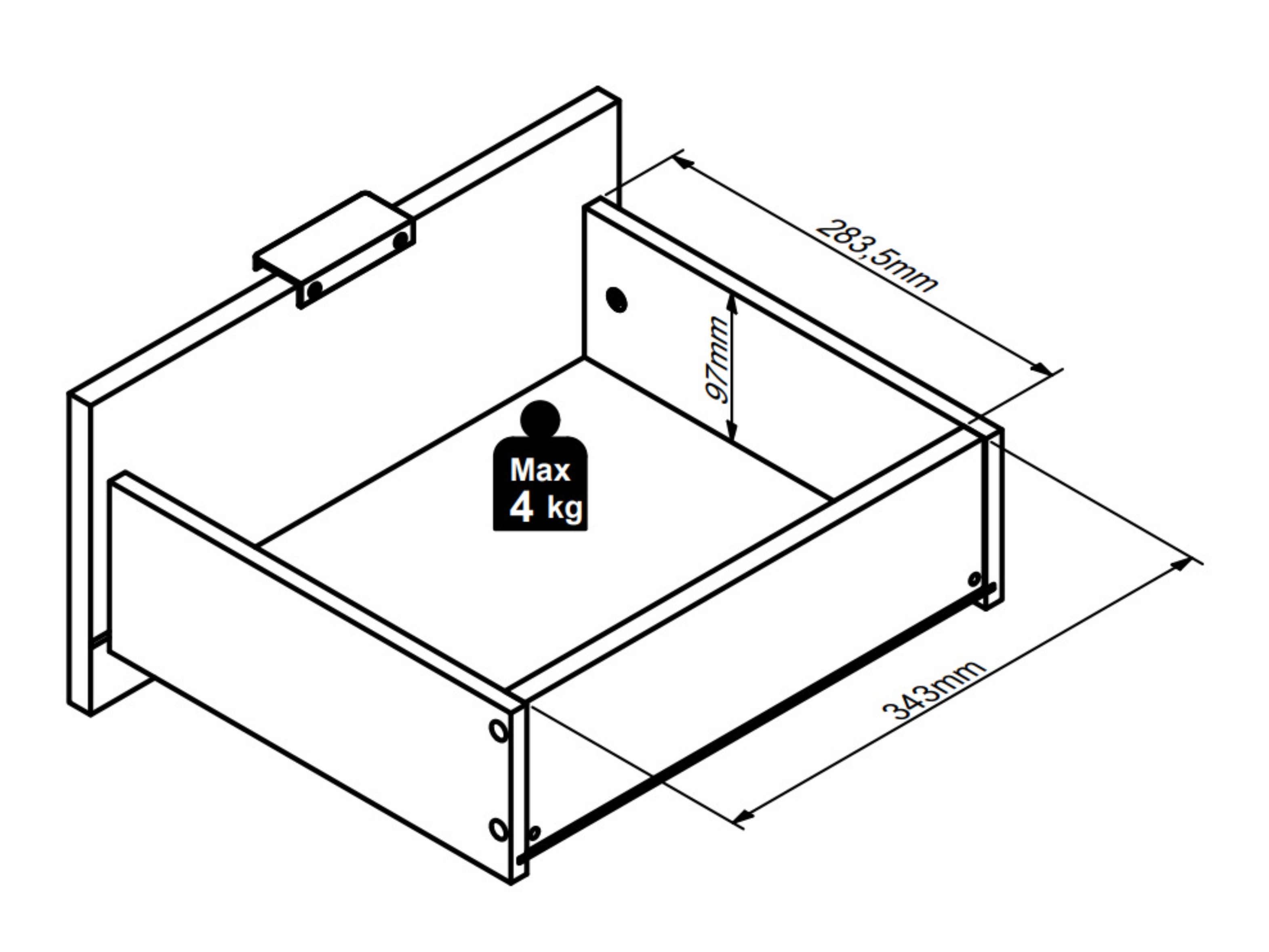 Chest of drawers Testolo 100