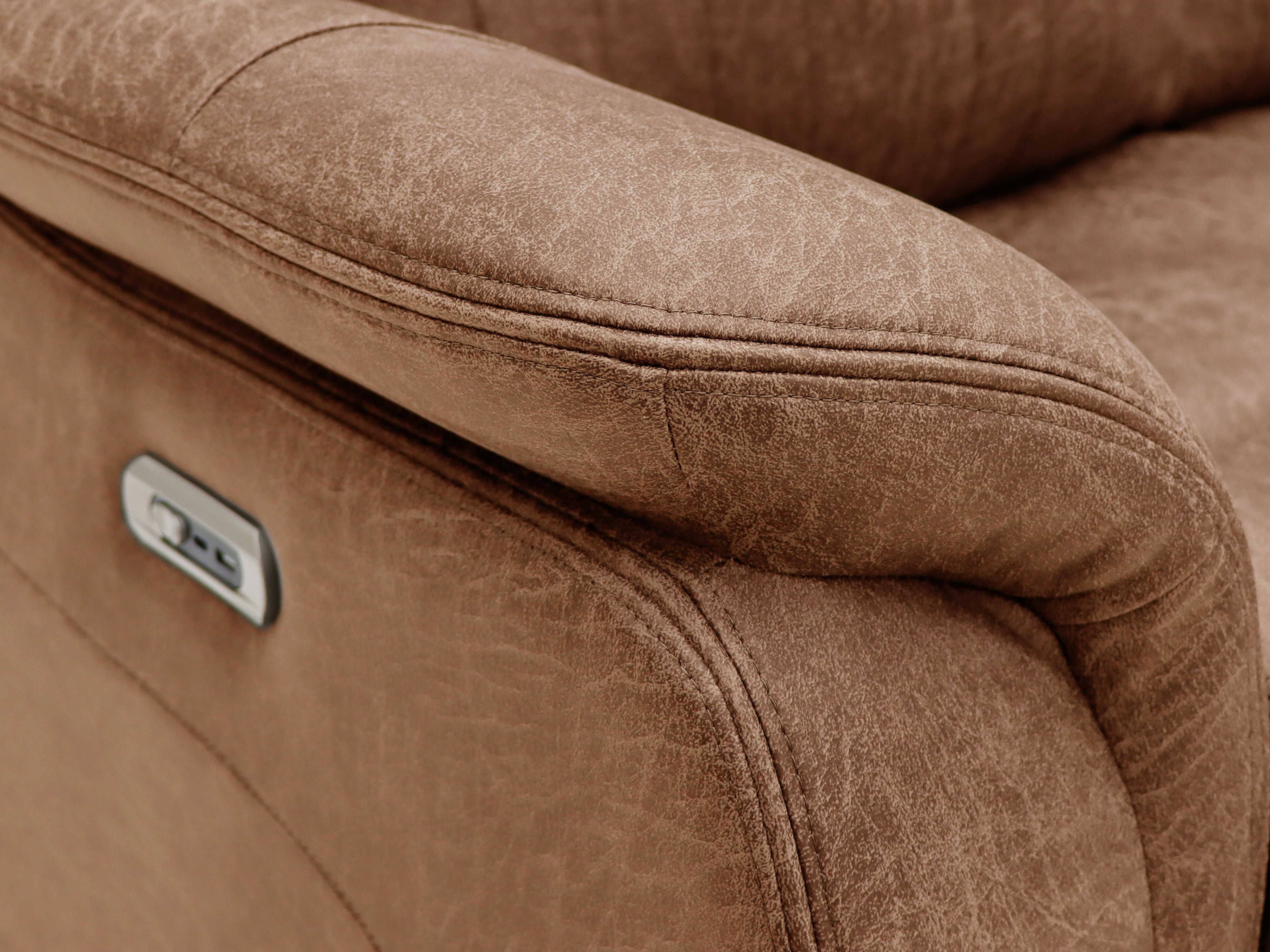 Armchair recliner Odelori 100 (Brown)