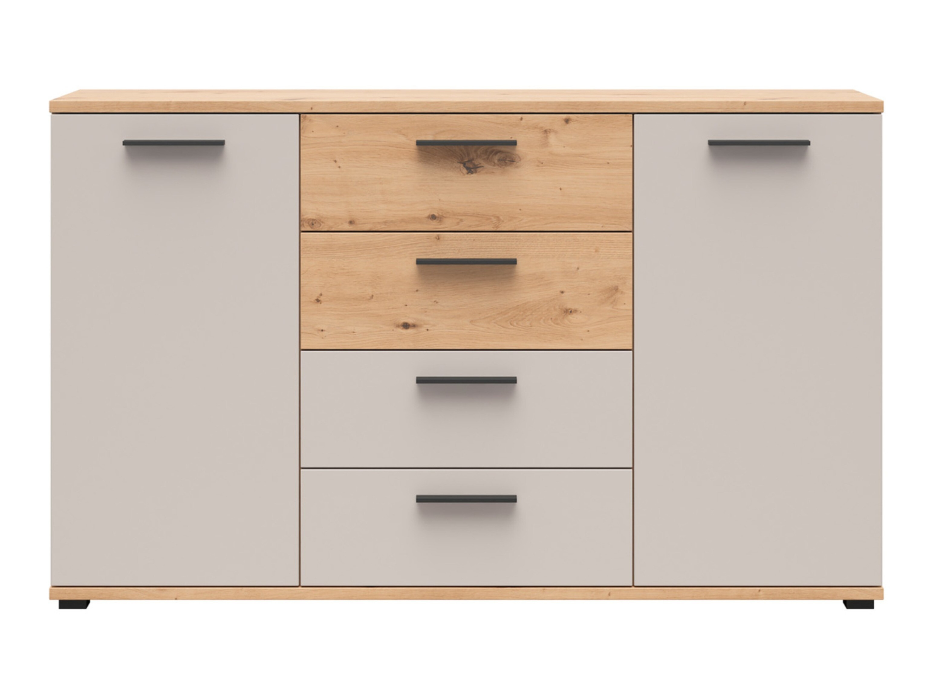 Chest of drawers Livcali 101 (Artisan oak + Cashmere)