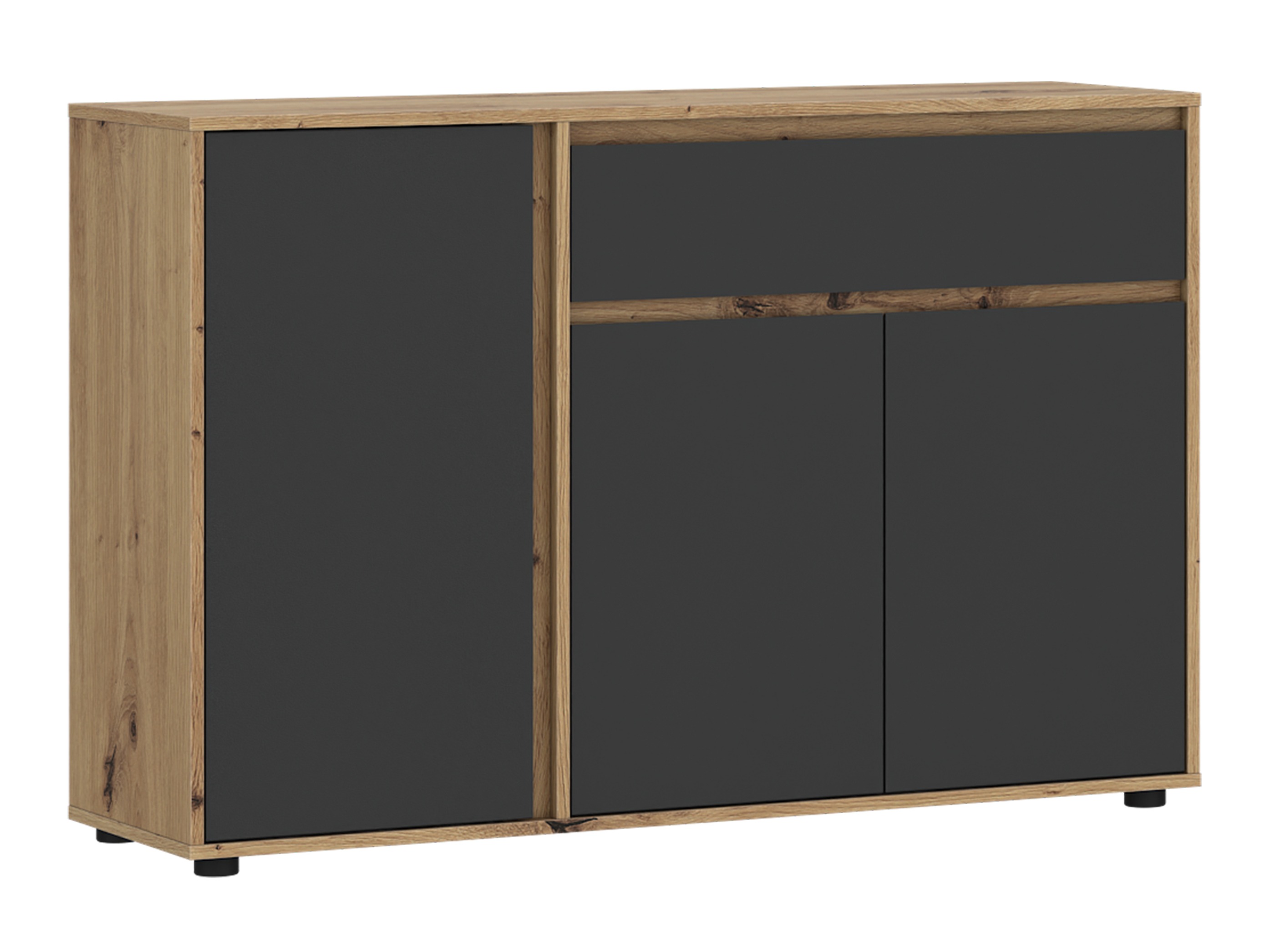 Chest of drawers Torcavi 100 (Anthracite + Artisan oak)