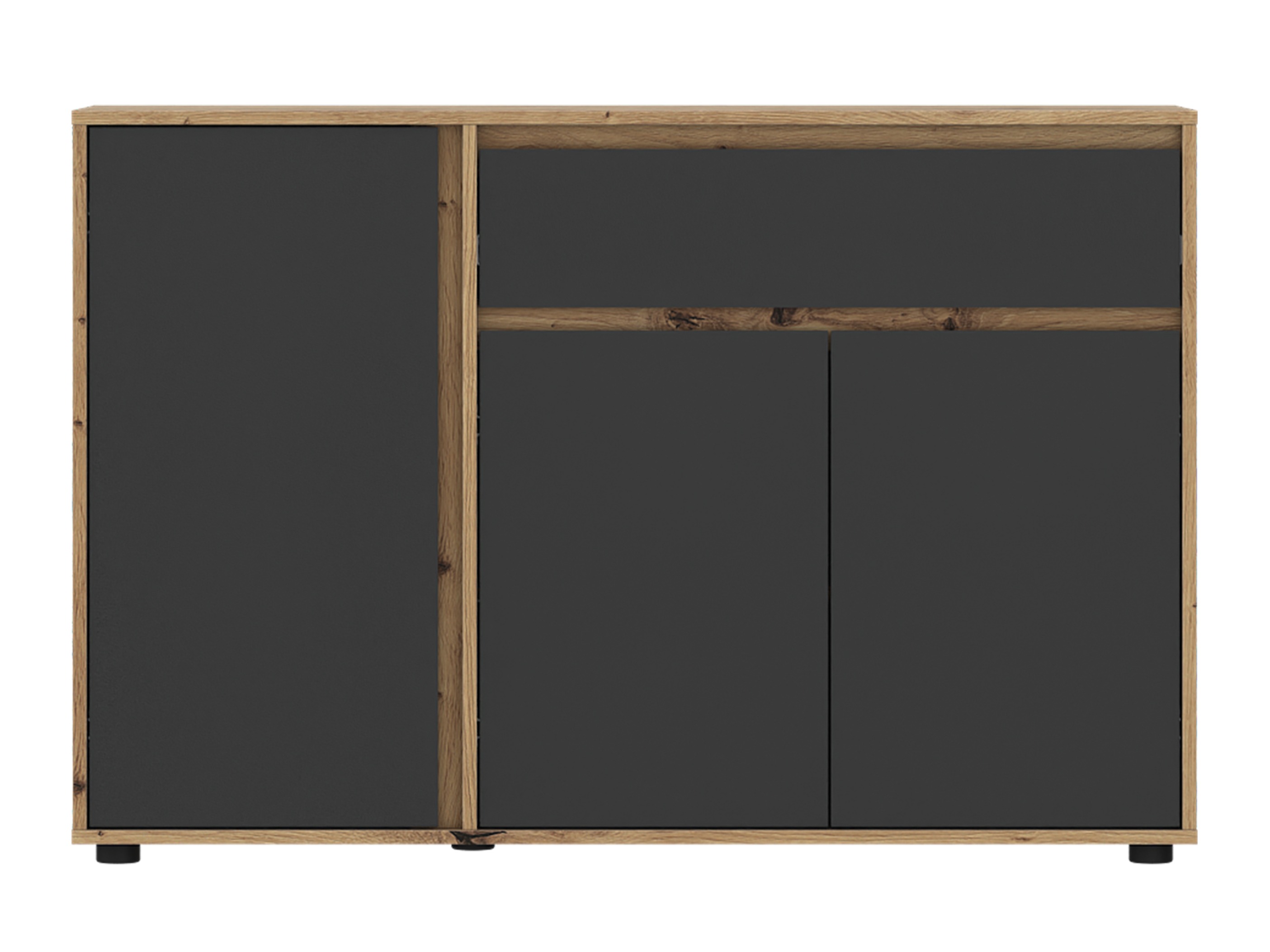 Chest of drawers Torcavi 100 (Anthracite + Artisan oak)