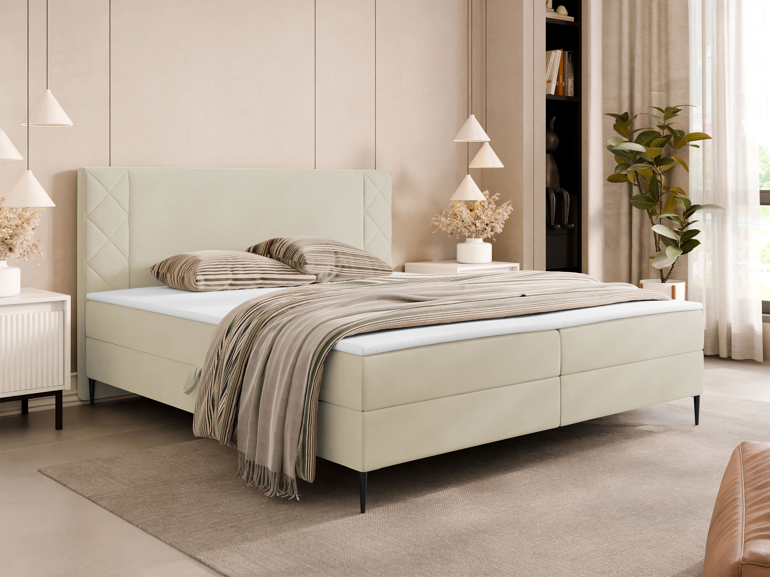 Continental bed Providence 200 (Polo 872)