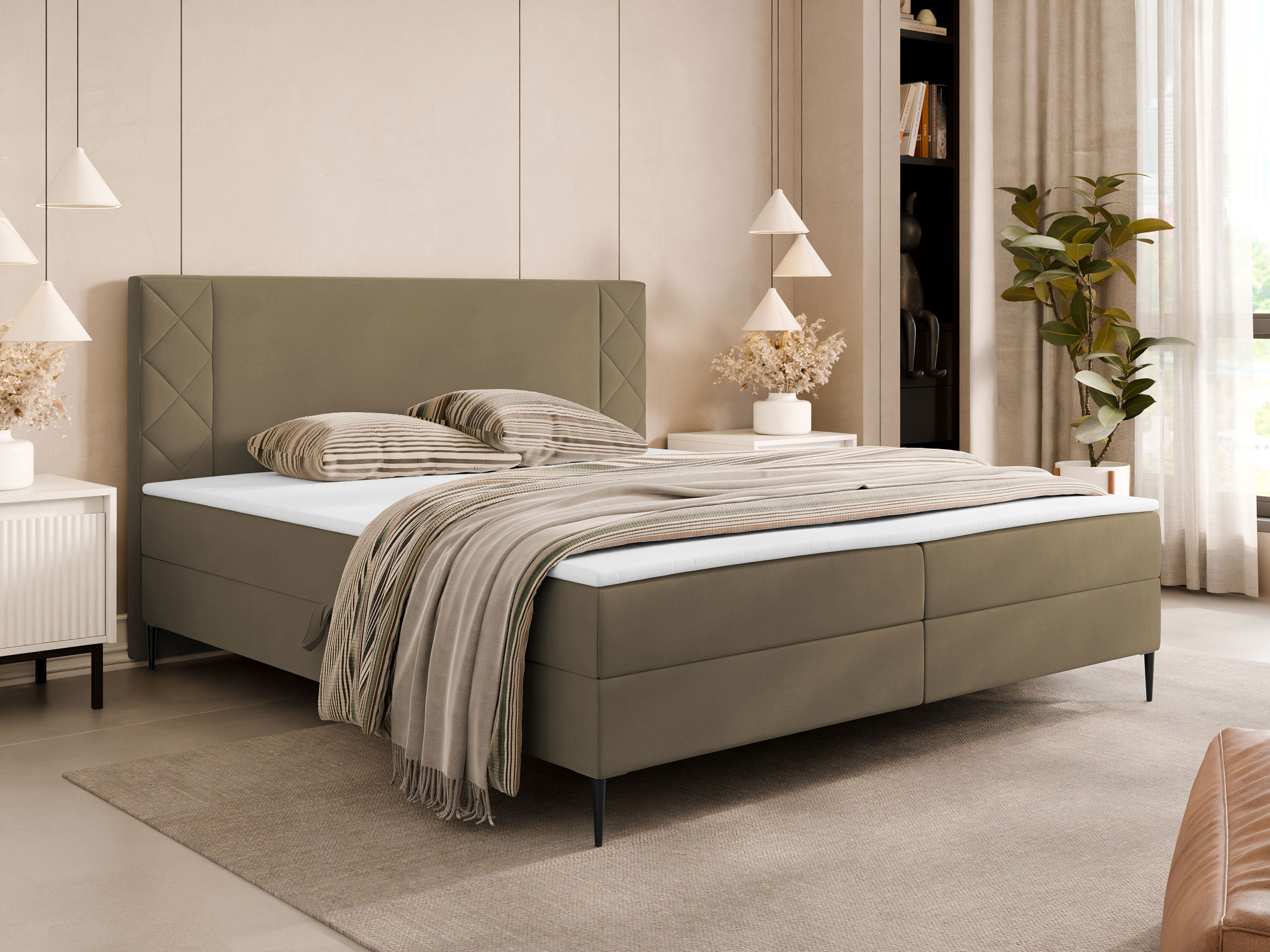 Continental bed Providence 200 (Polo 875)