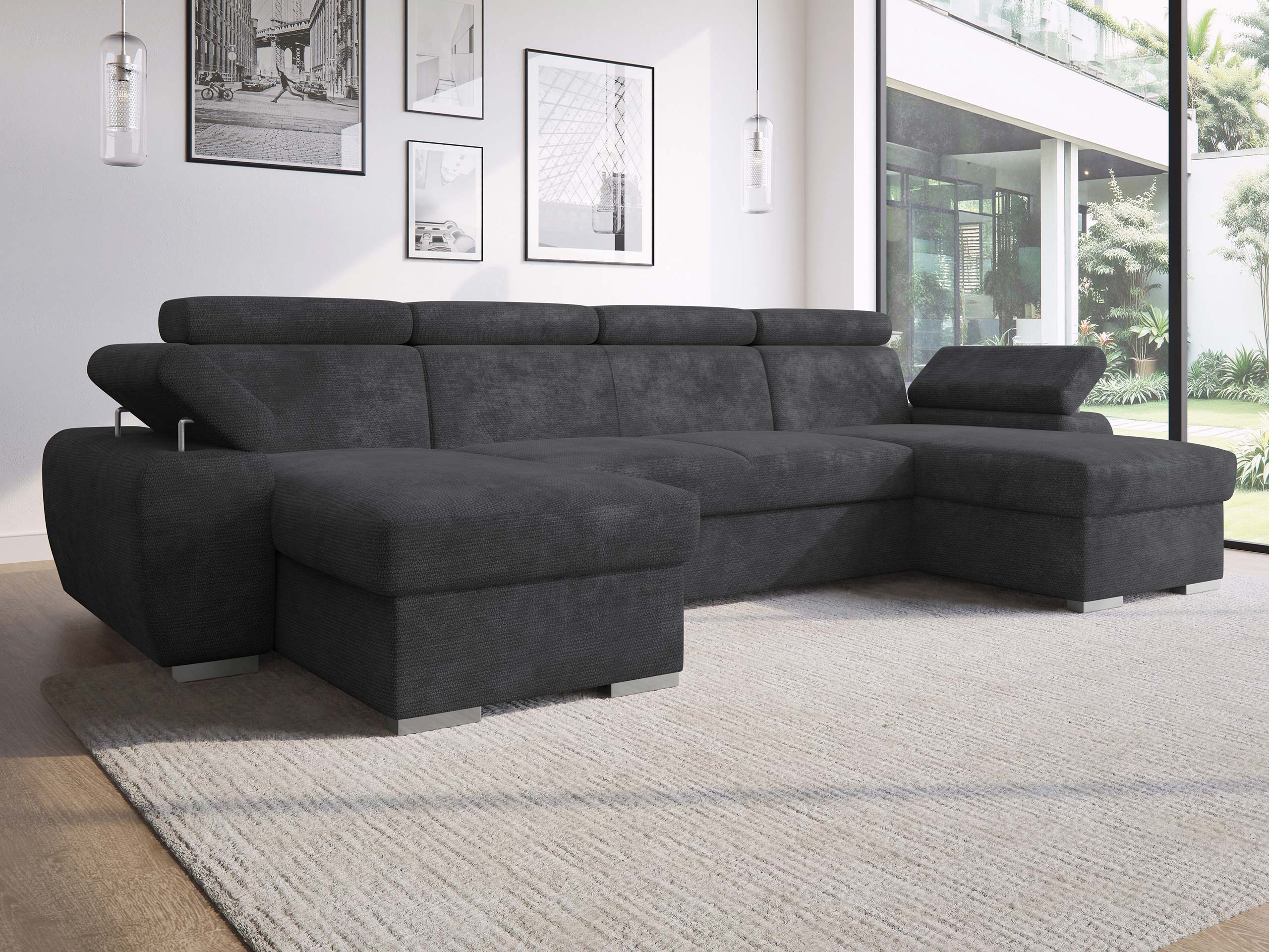 Corner sofa Columbus 253 (Margo 227.09)