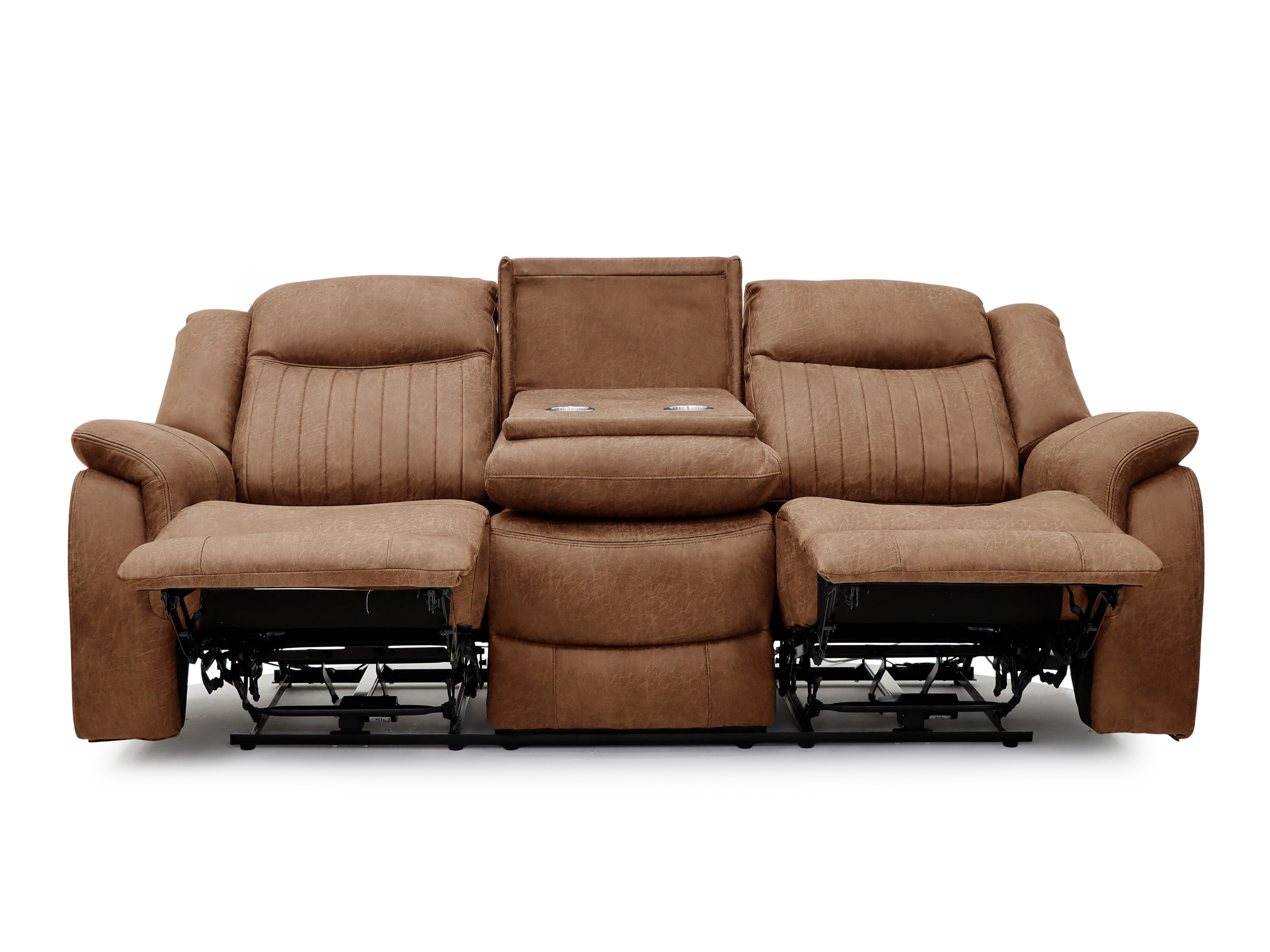 Upholstered furniture set Odelori 103 (Brown)