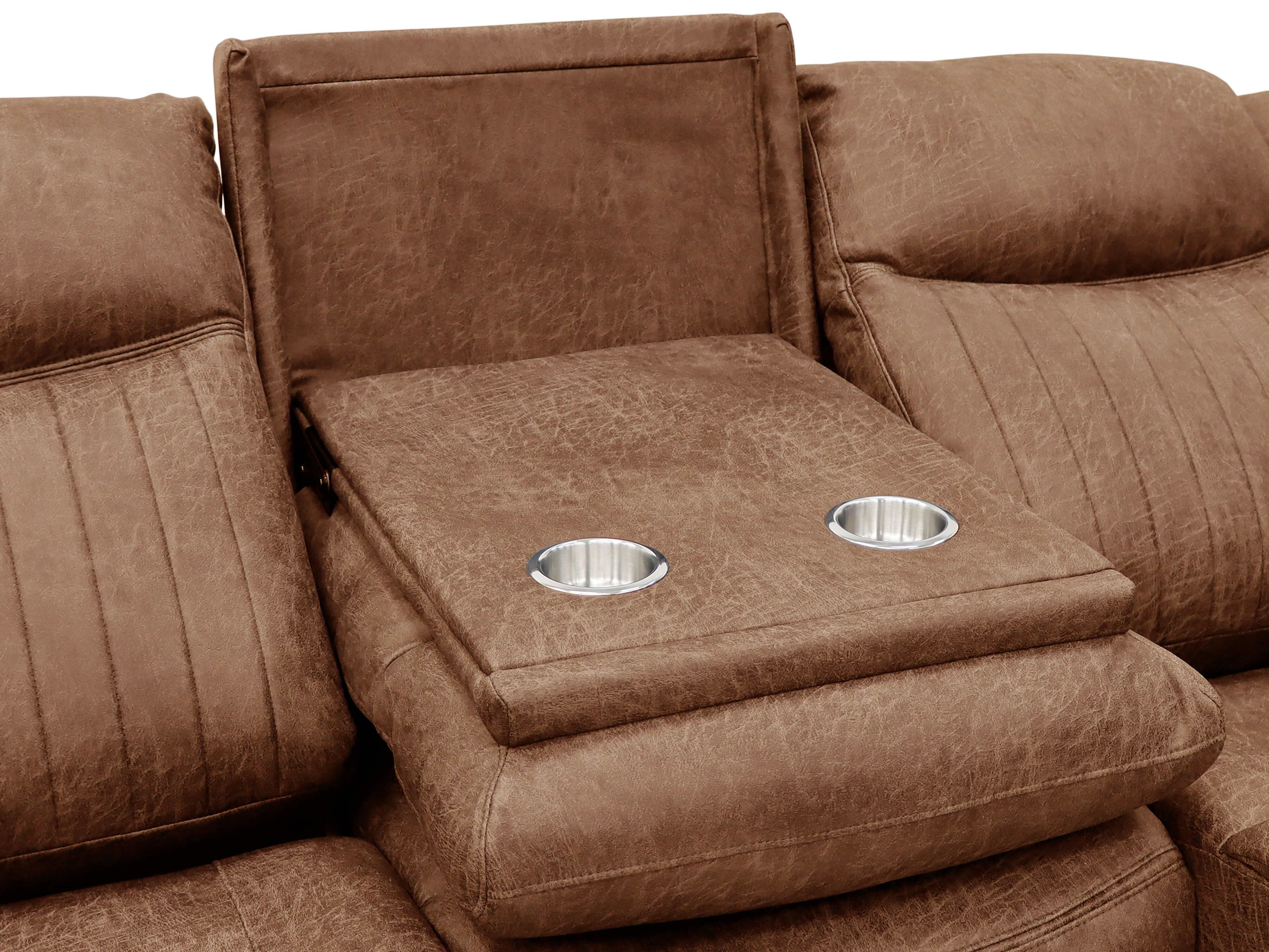 Upholstered furniture set Odelori 103 (Brown)