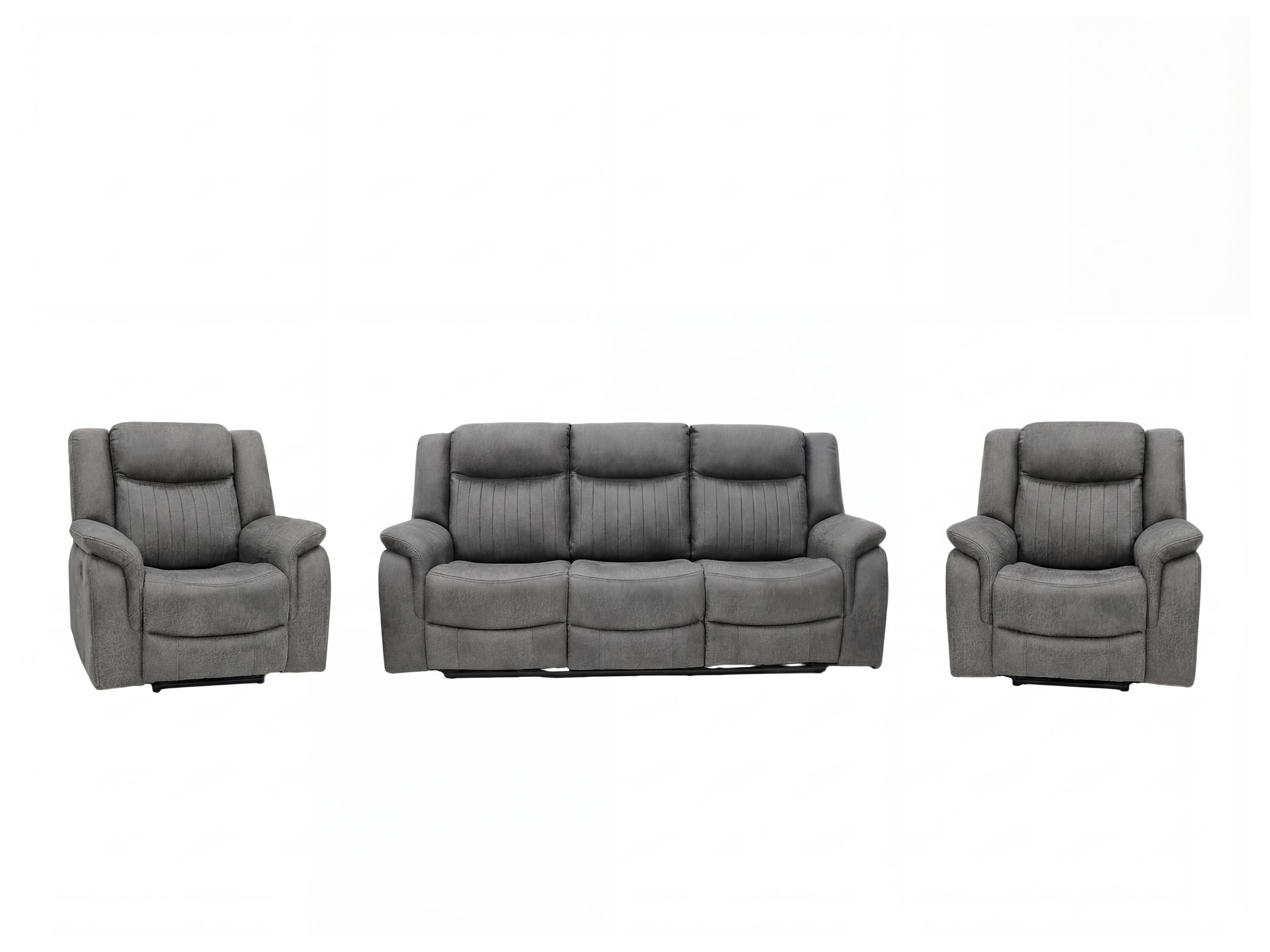 Upholstered furniture set Odelori 103 (Grey)