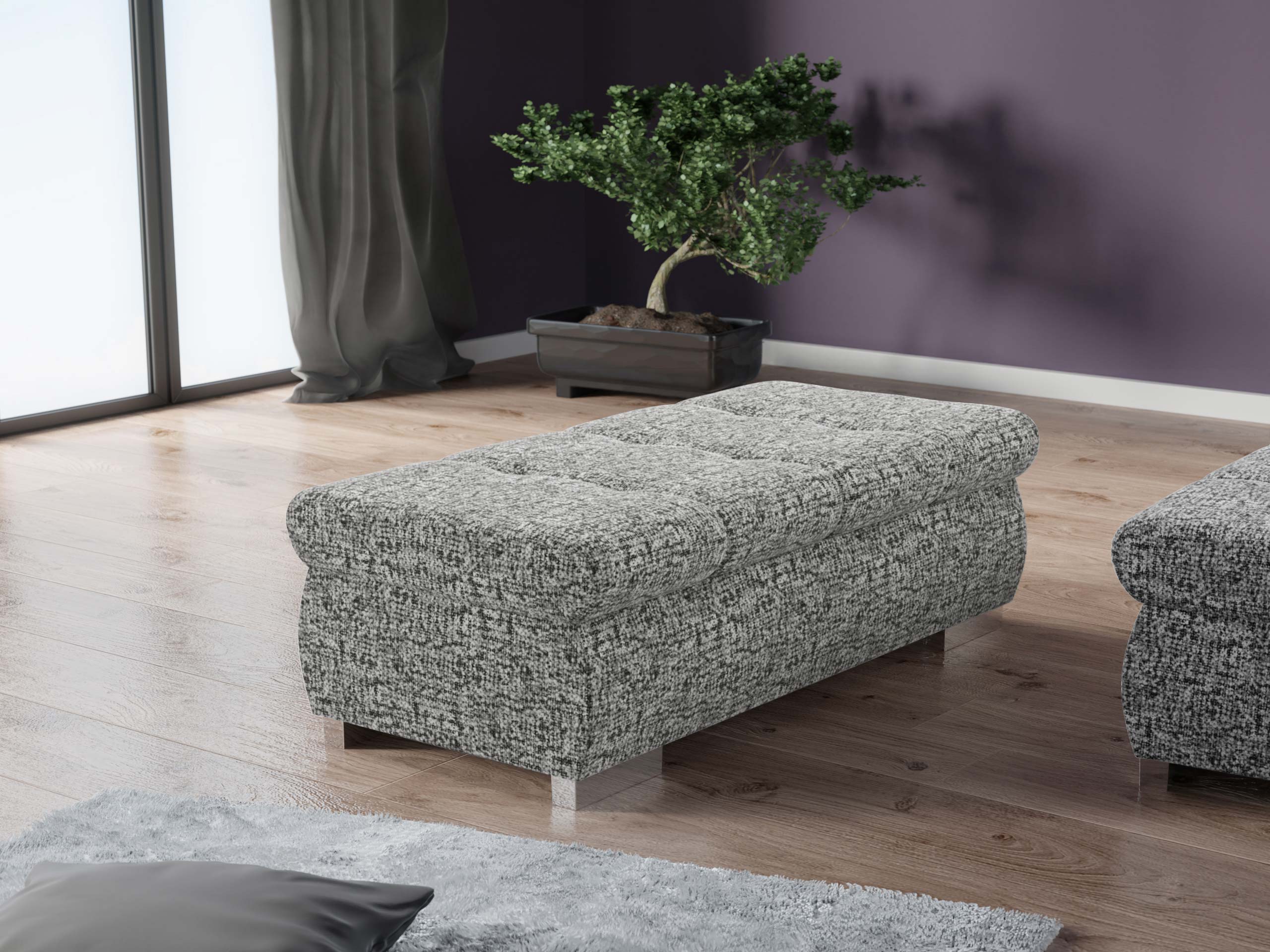 Upholstered bench Comfivo Nitor I (Bella 65)