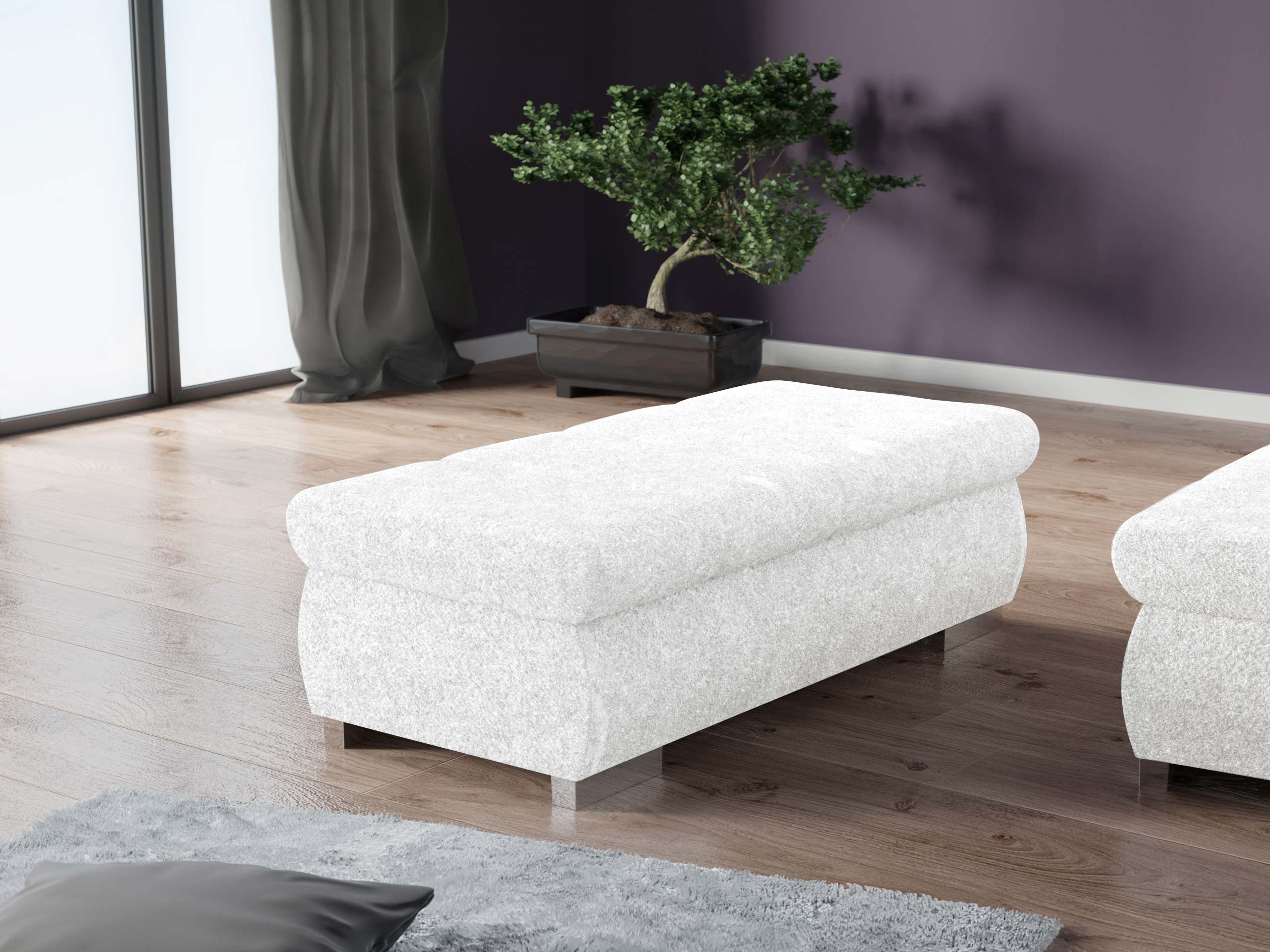 Upholstered bench Comfivo Nitor I (Fredo 25)