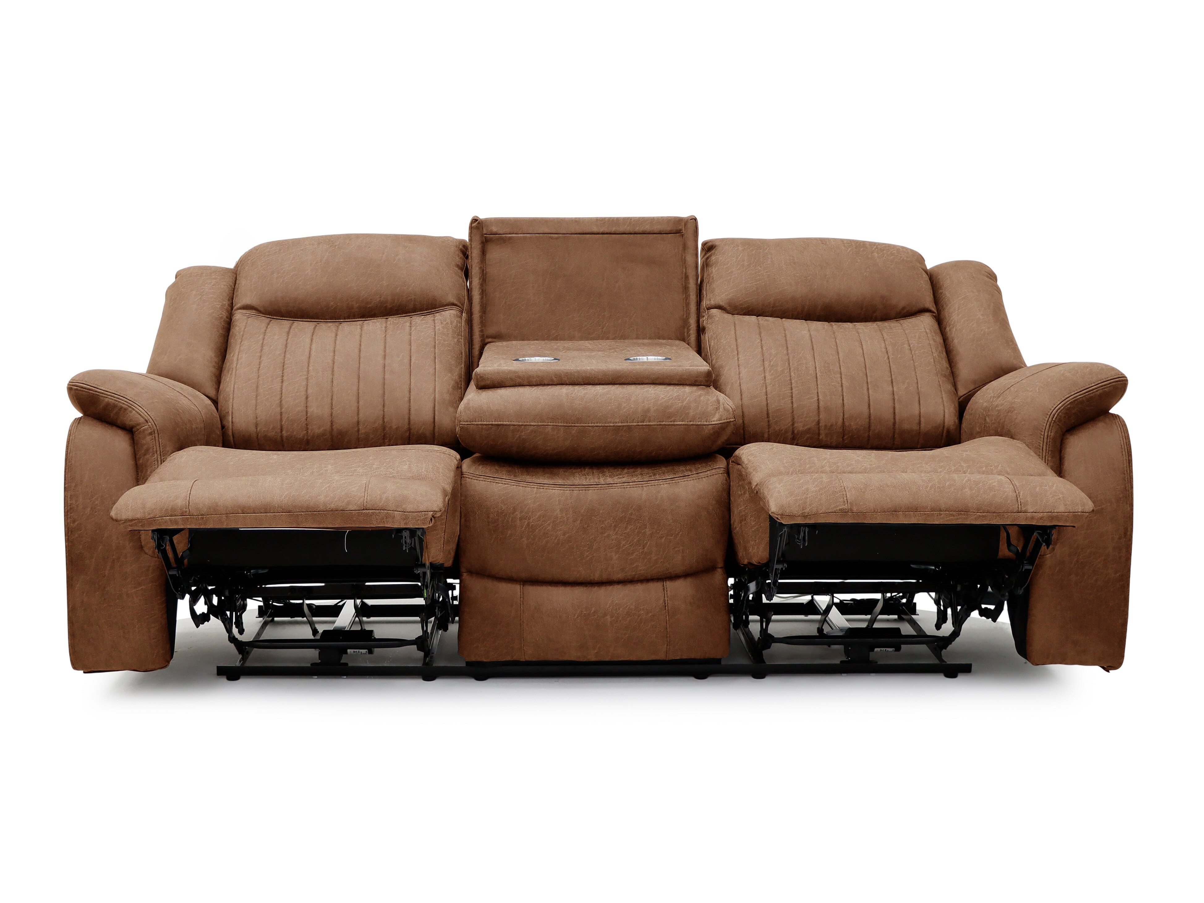 Upholstered furniture set Odelori 104 (Brown)