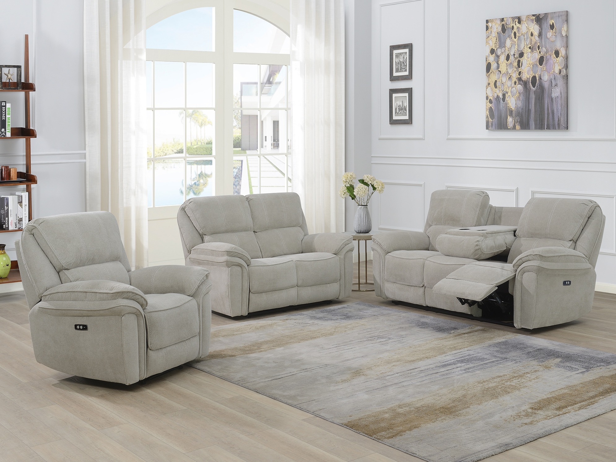 Armchair recliner Orlevae 100 (Beige)