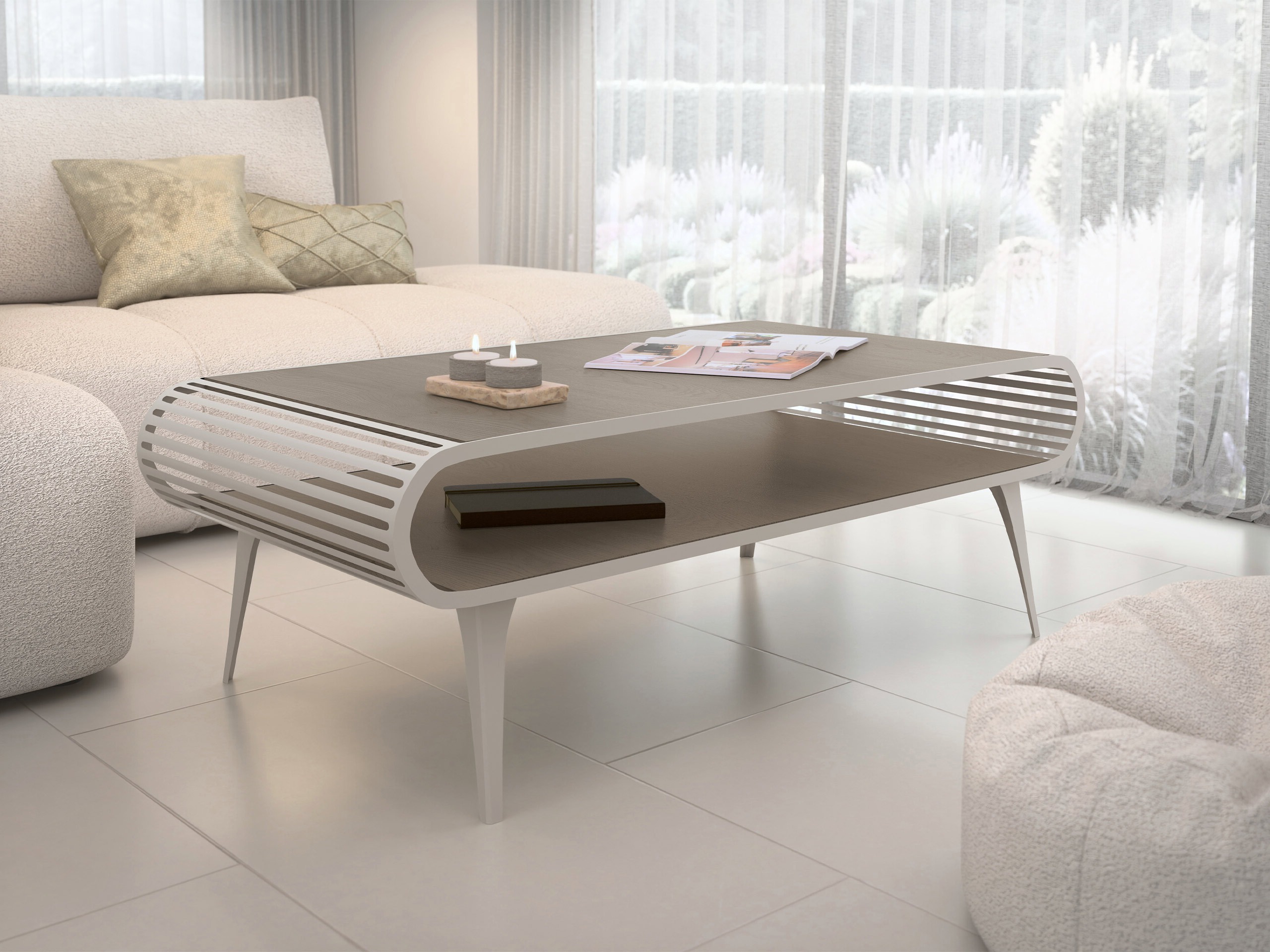 Coffee table Oswego 162 (Oak)