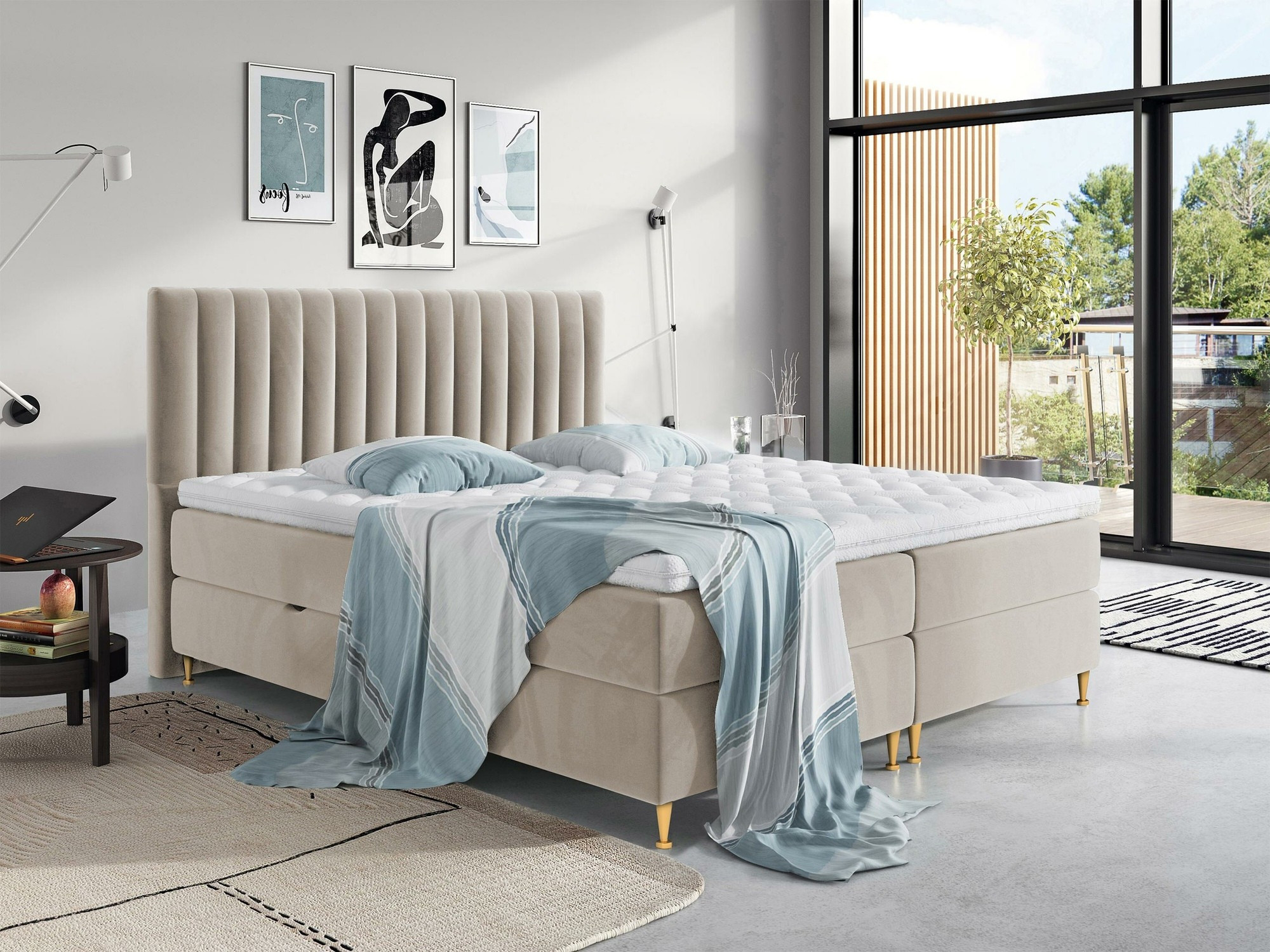 Continental bed ComfiDream Fjorina (Fresh 01)