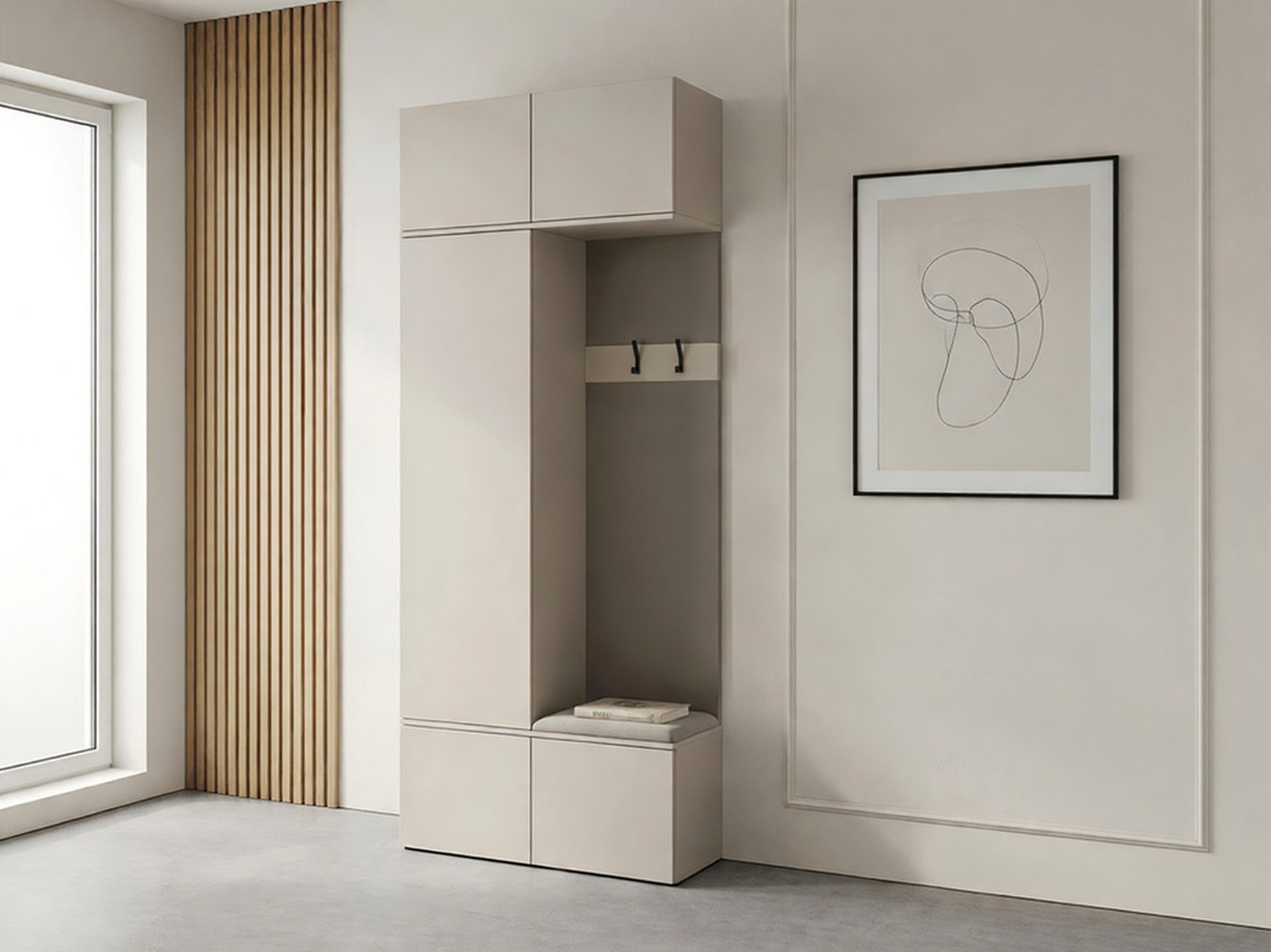 Hallway set Domtori 100 (Cashmere)