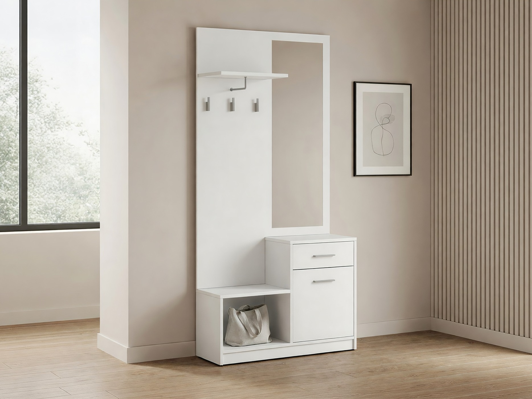 Hallway set Novsore 121 (White)