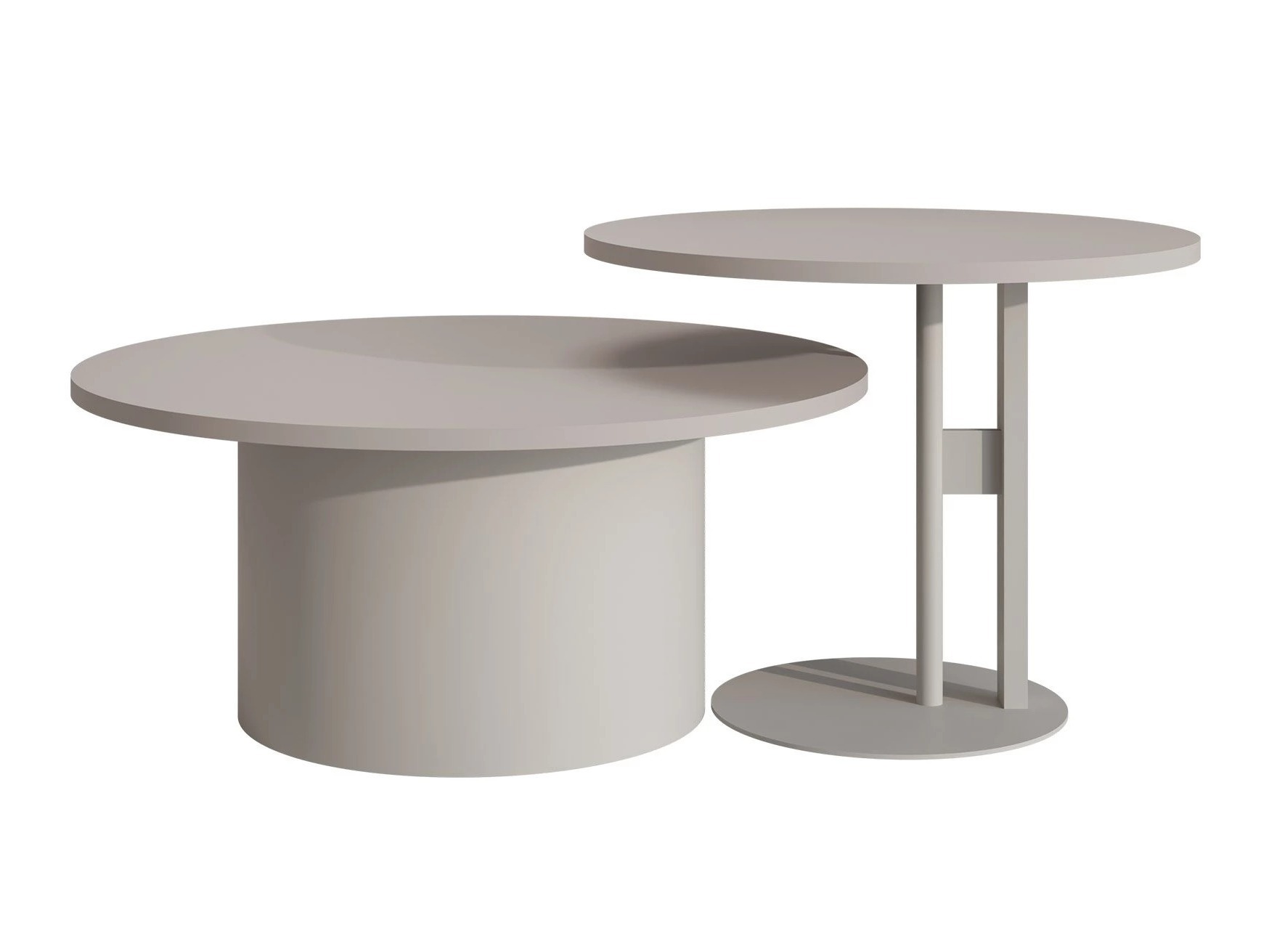Nest of coffee tables Oswego 160 (Cashmere)