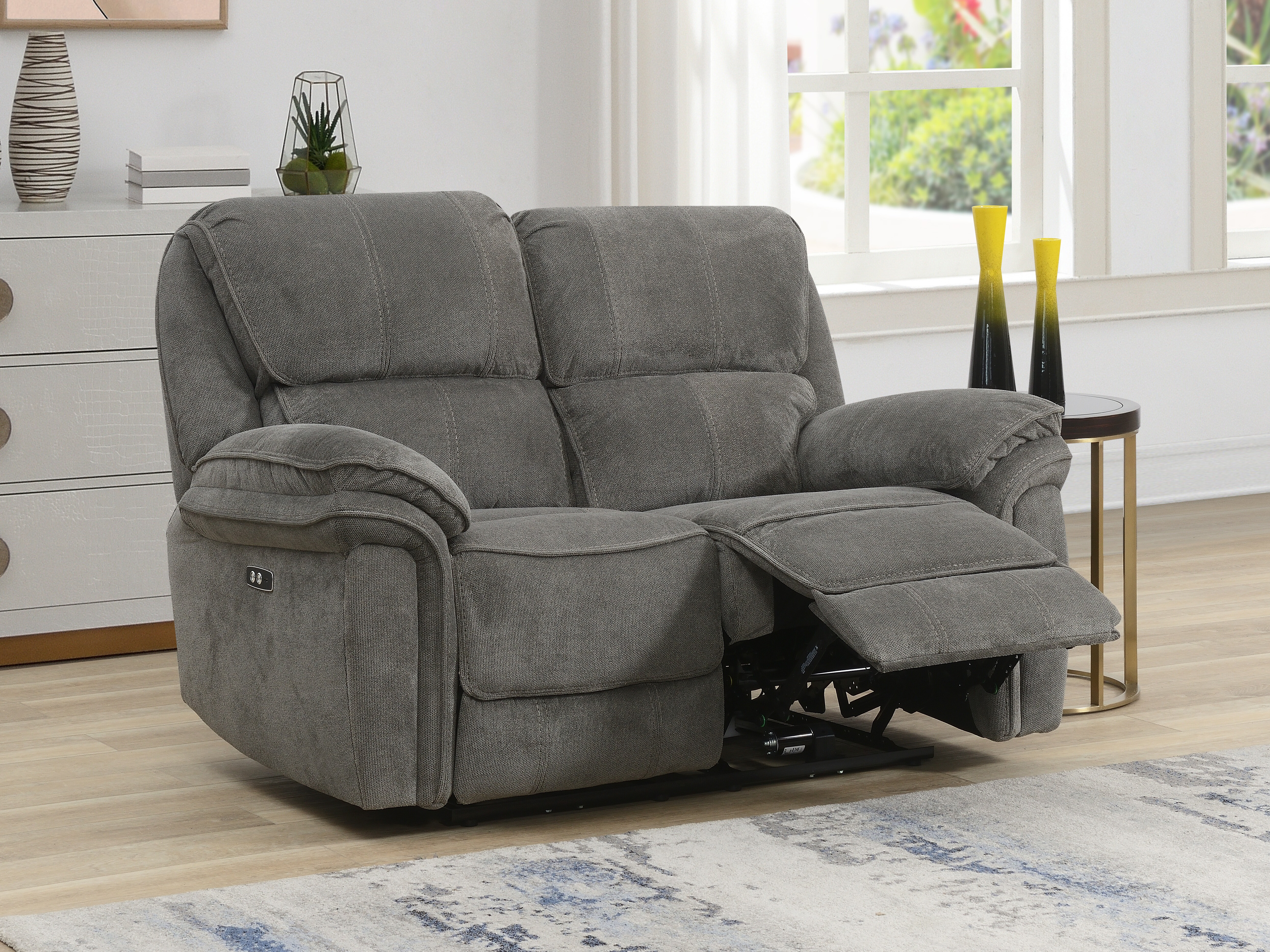 Sofa recliner Orlevae 101 (Dark grey)