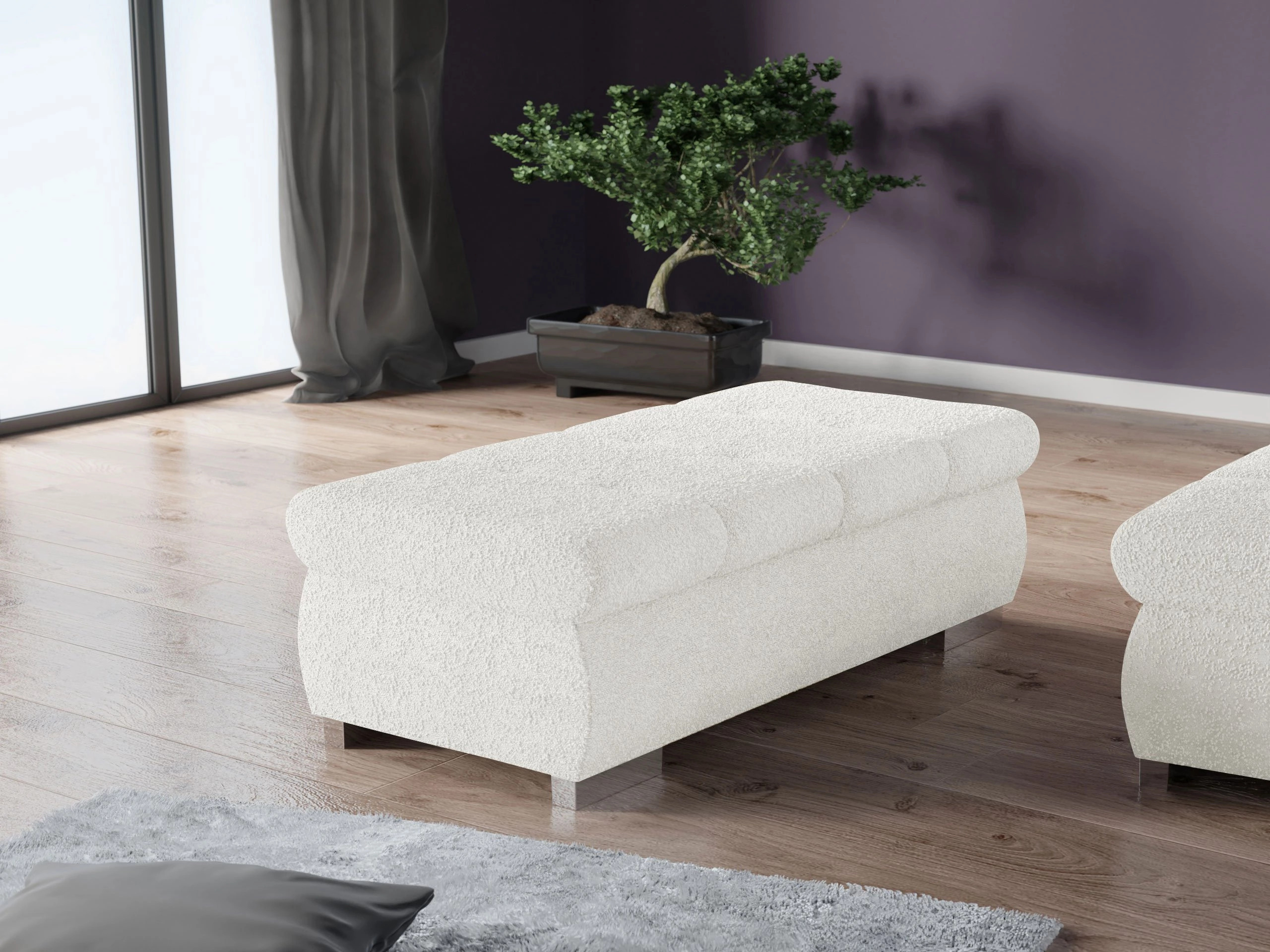 Upholstered bench Comfivo Nitor I (Baloo 2073)