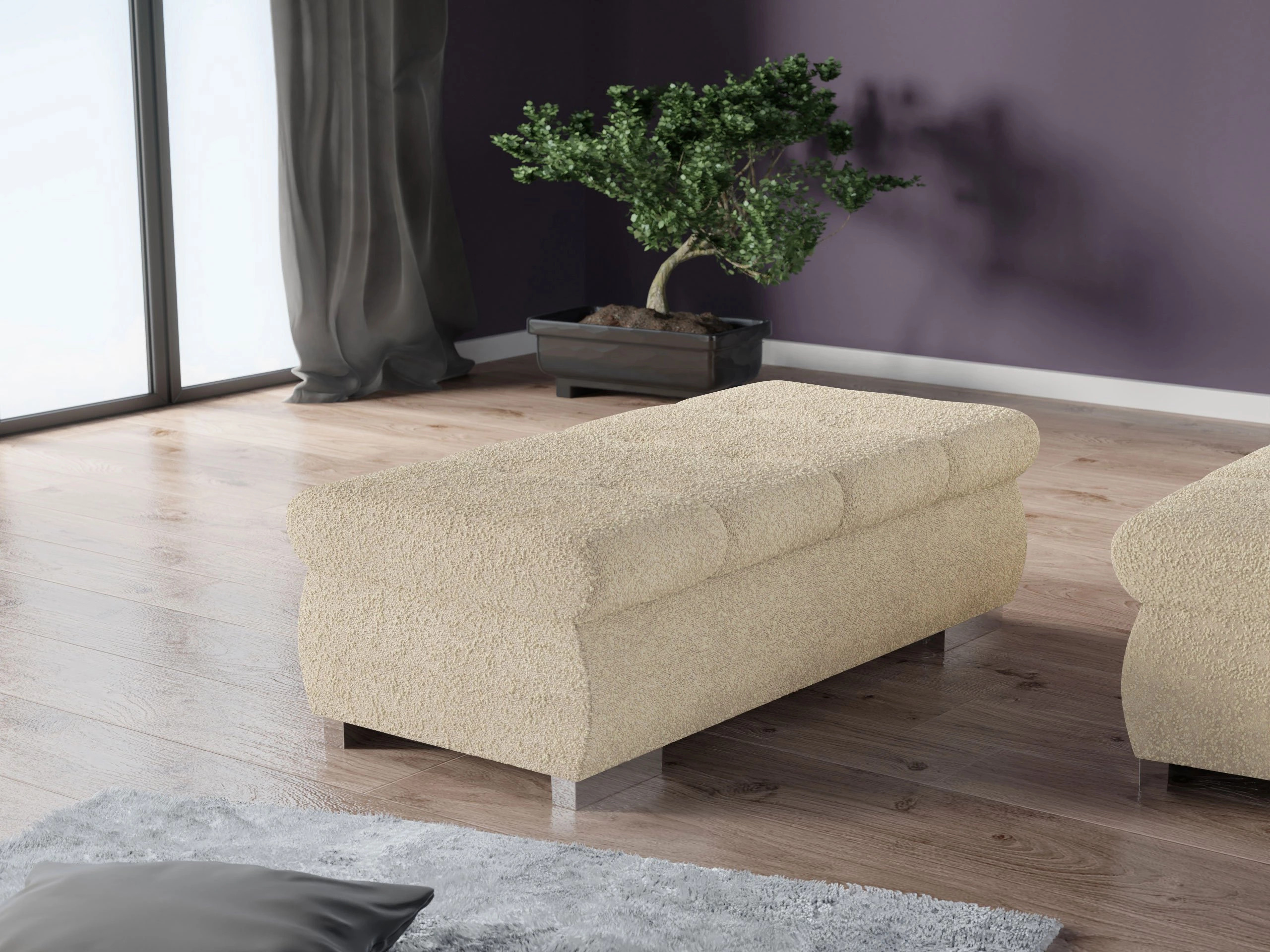 Upholstered bench Comfivo Nitor I (Baloo 2074)