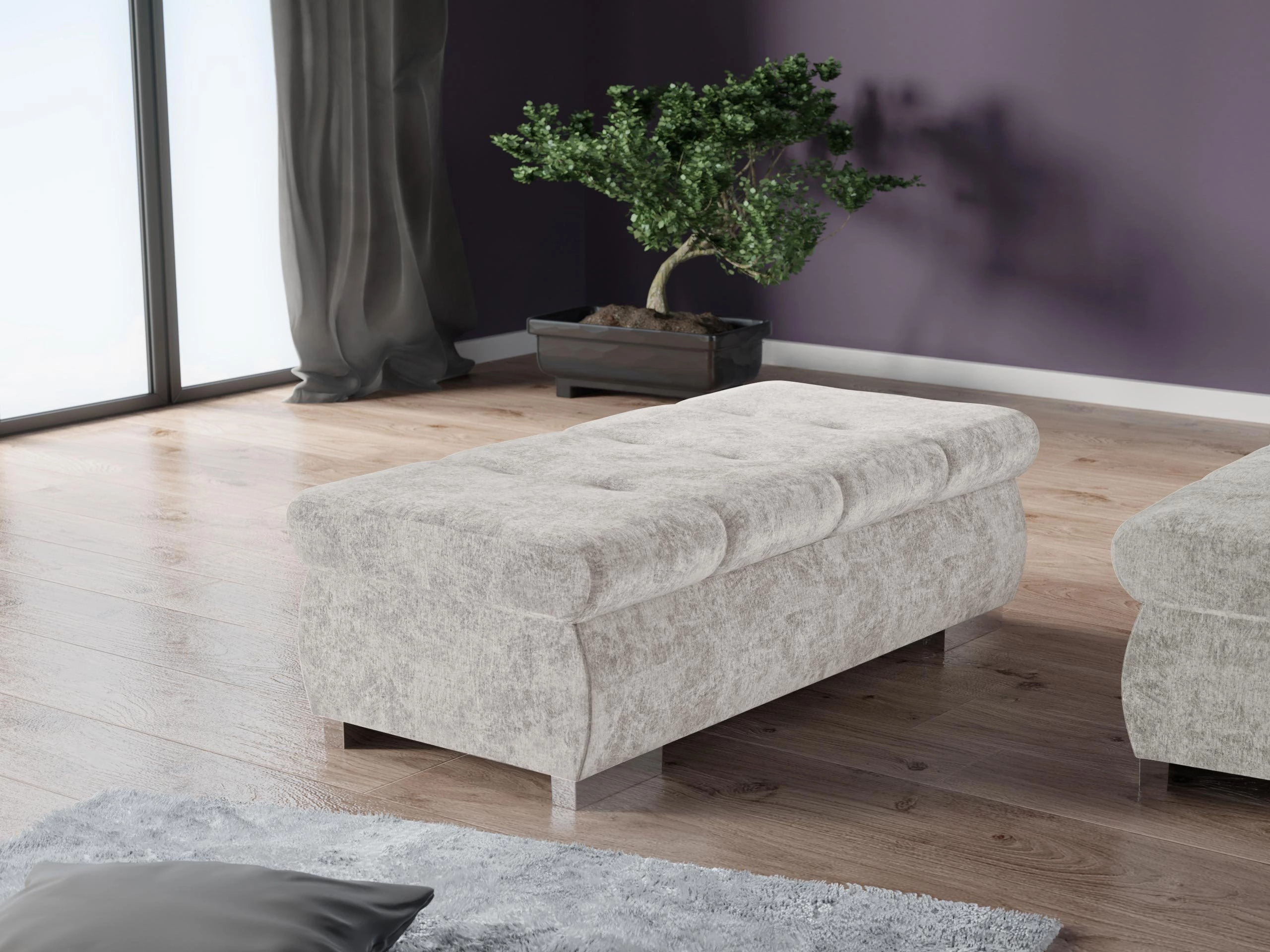 Upholstered bench Comfivo Nitor I (Clara 215.19)