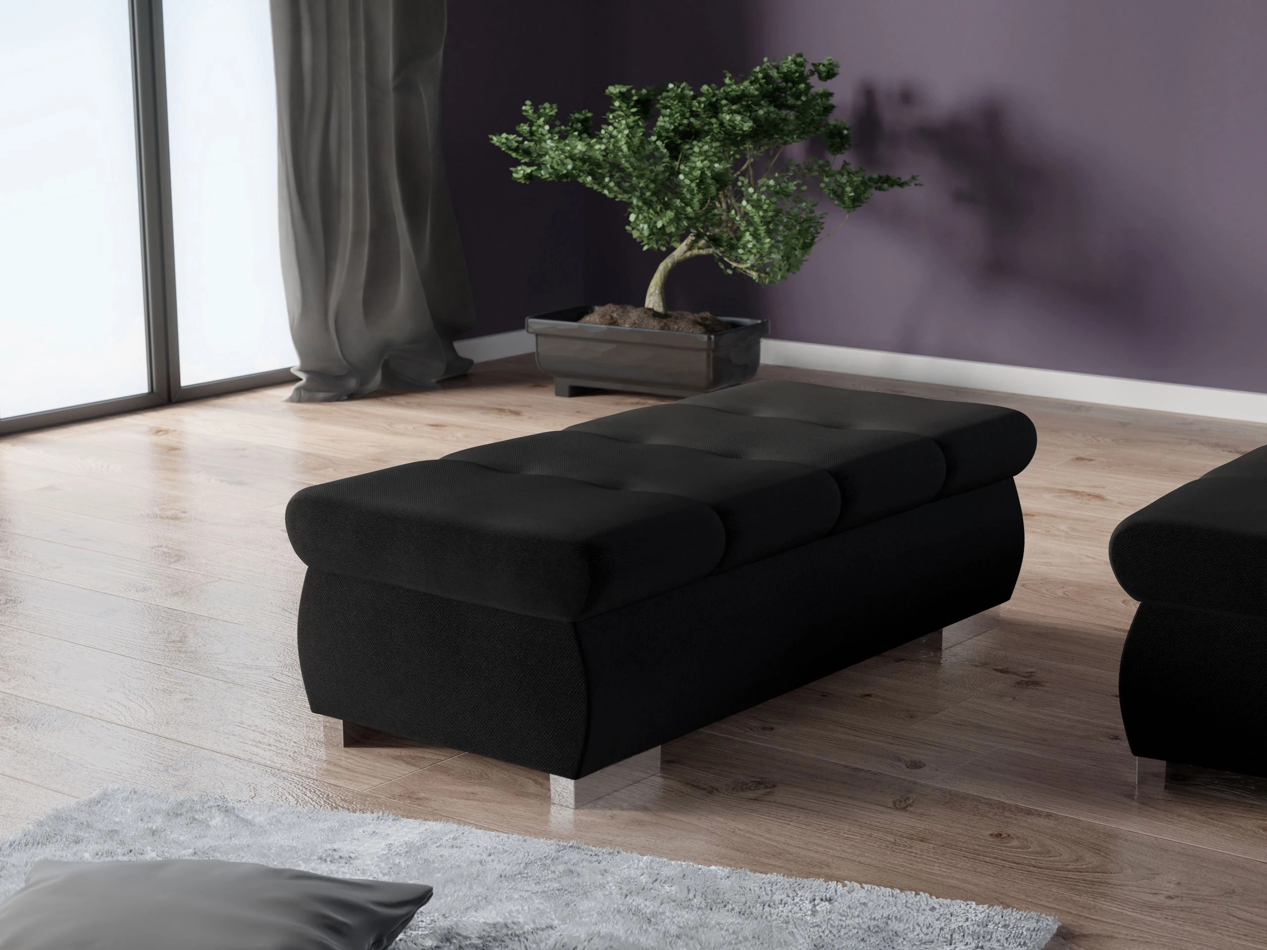 Upholstered bench Comfivo Nitor I (Kronos 07)