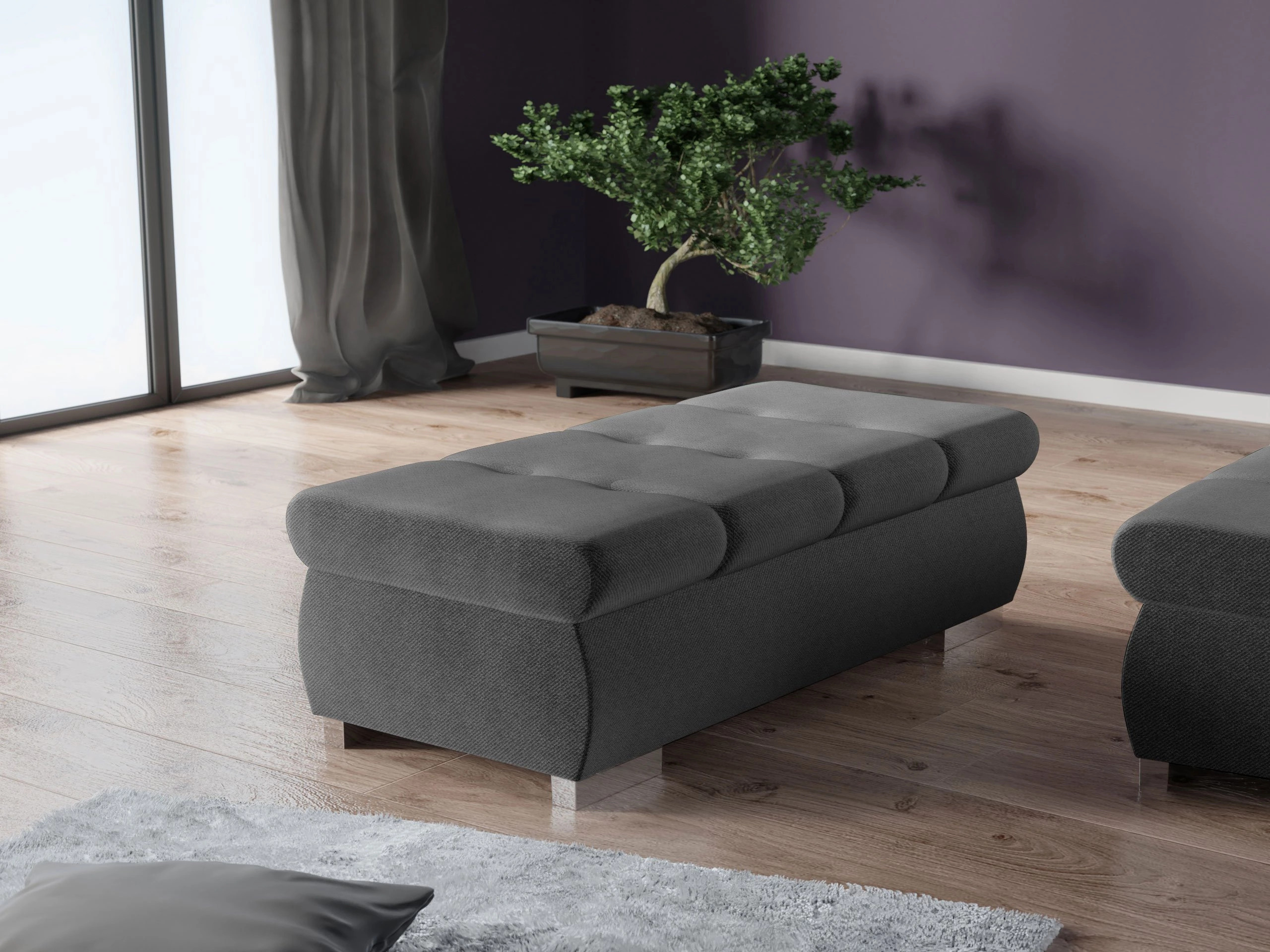 Upholstered bench Comfivo Nitor I (Kronos 22)
