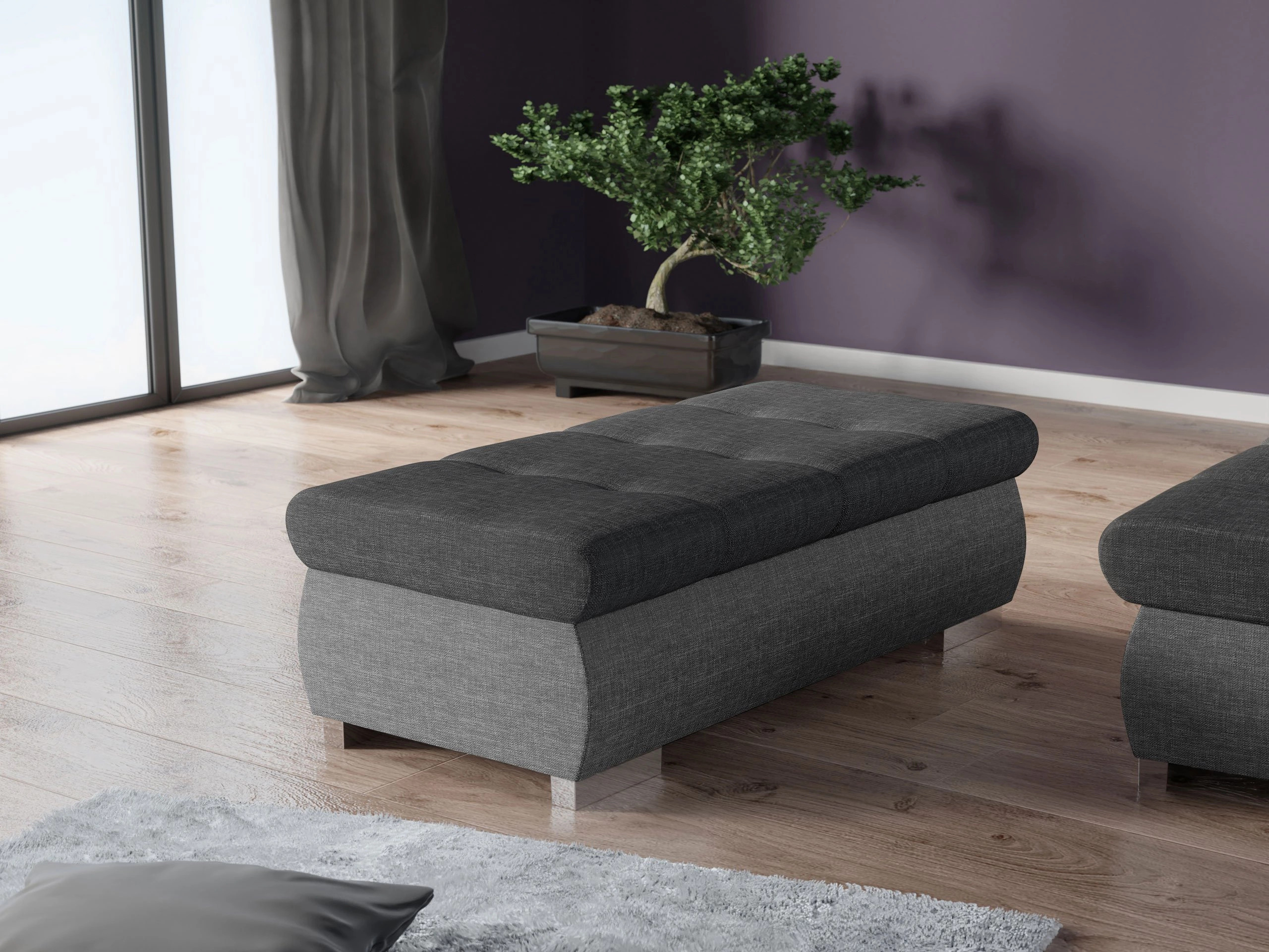 Upholstered bench Comfivo Nitor I (Lux 05 + Lux 06)