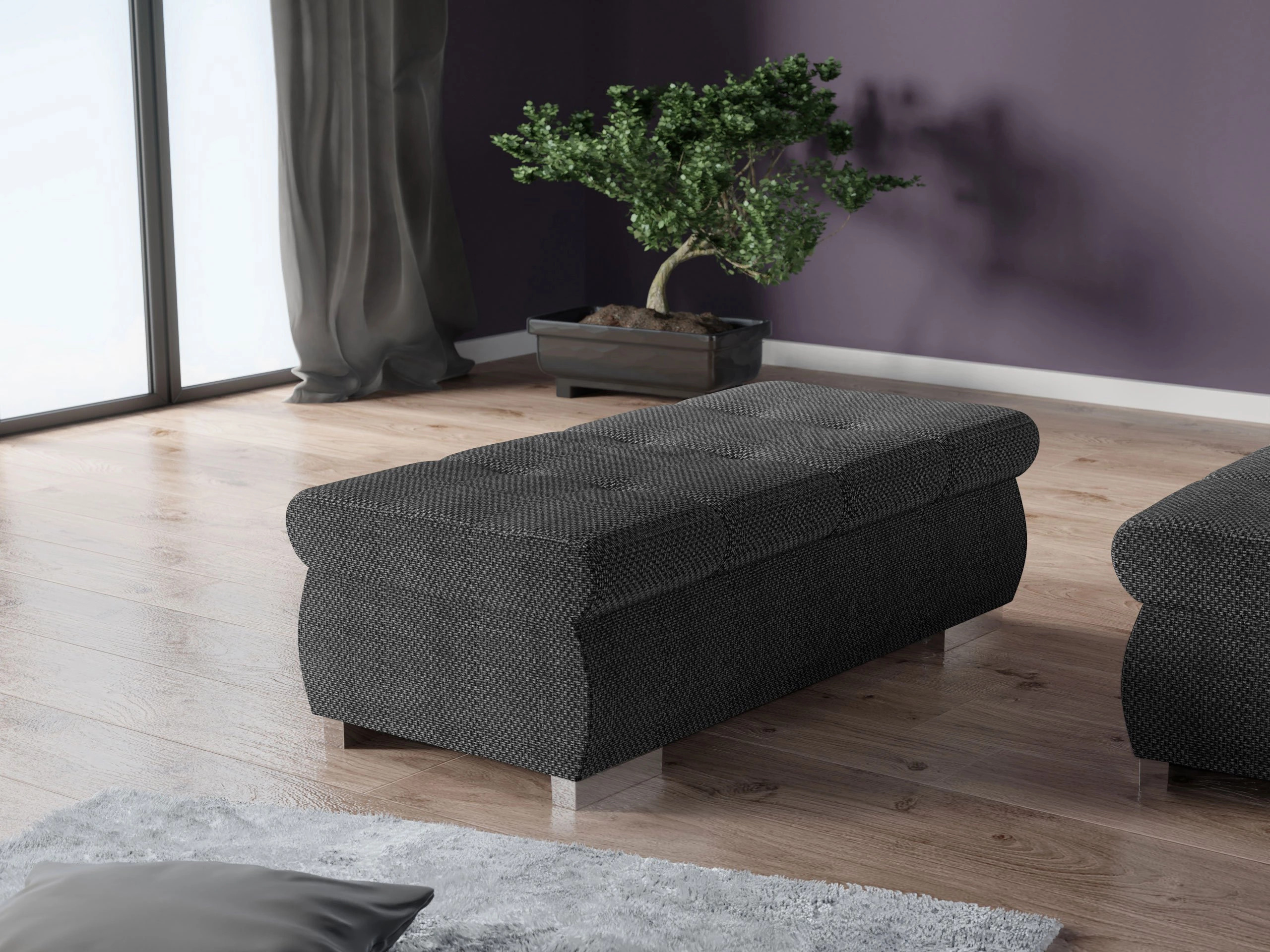 Upholstered bench Comfivo Nitor I (Majorka 03)