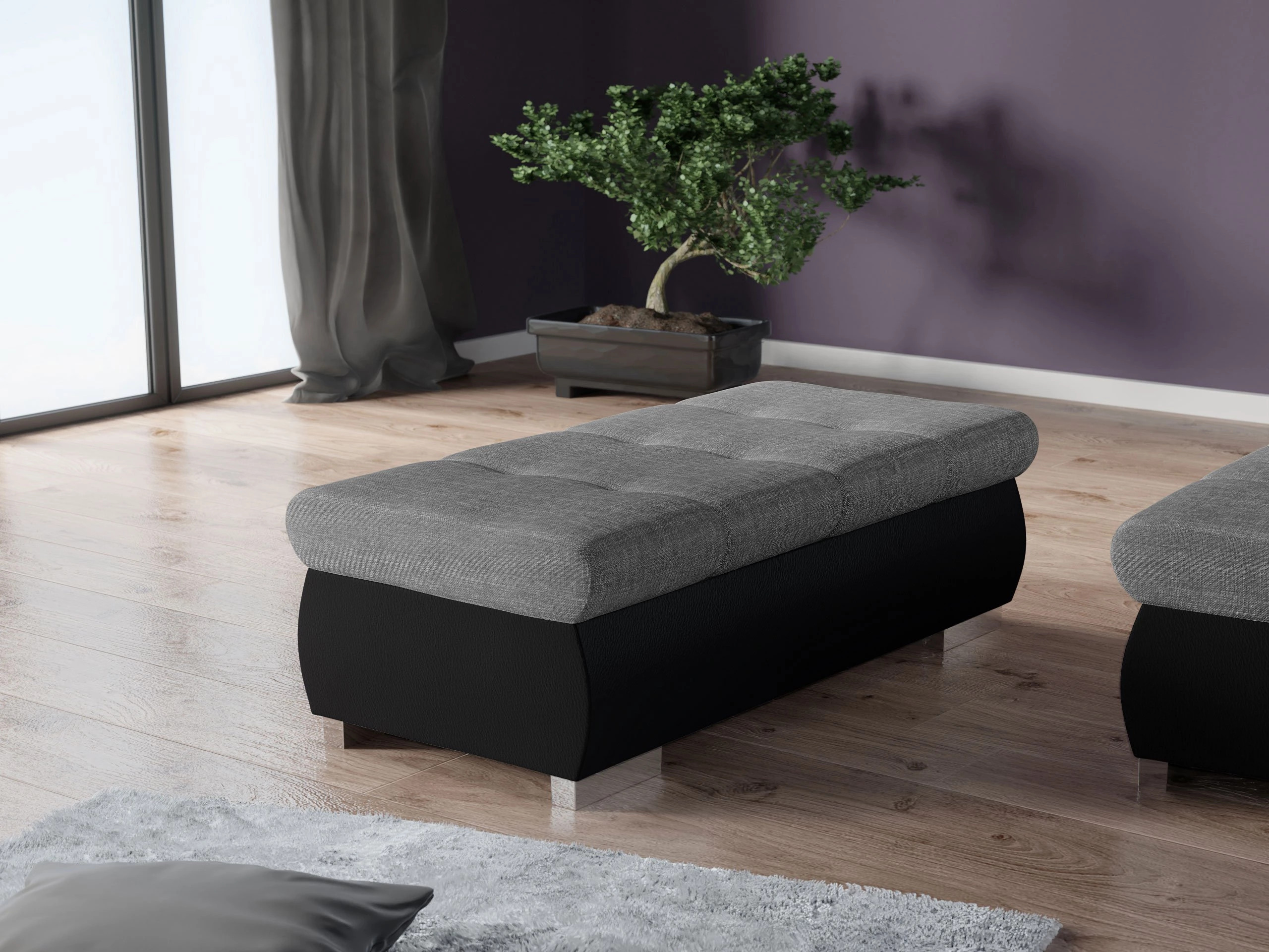 Upholstered bench Comfivo Nitor I (Soft 011 + Lux 05)