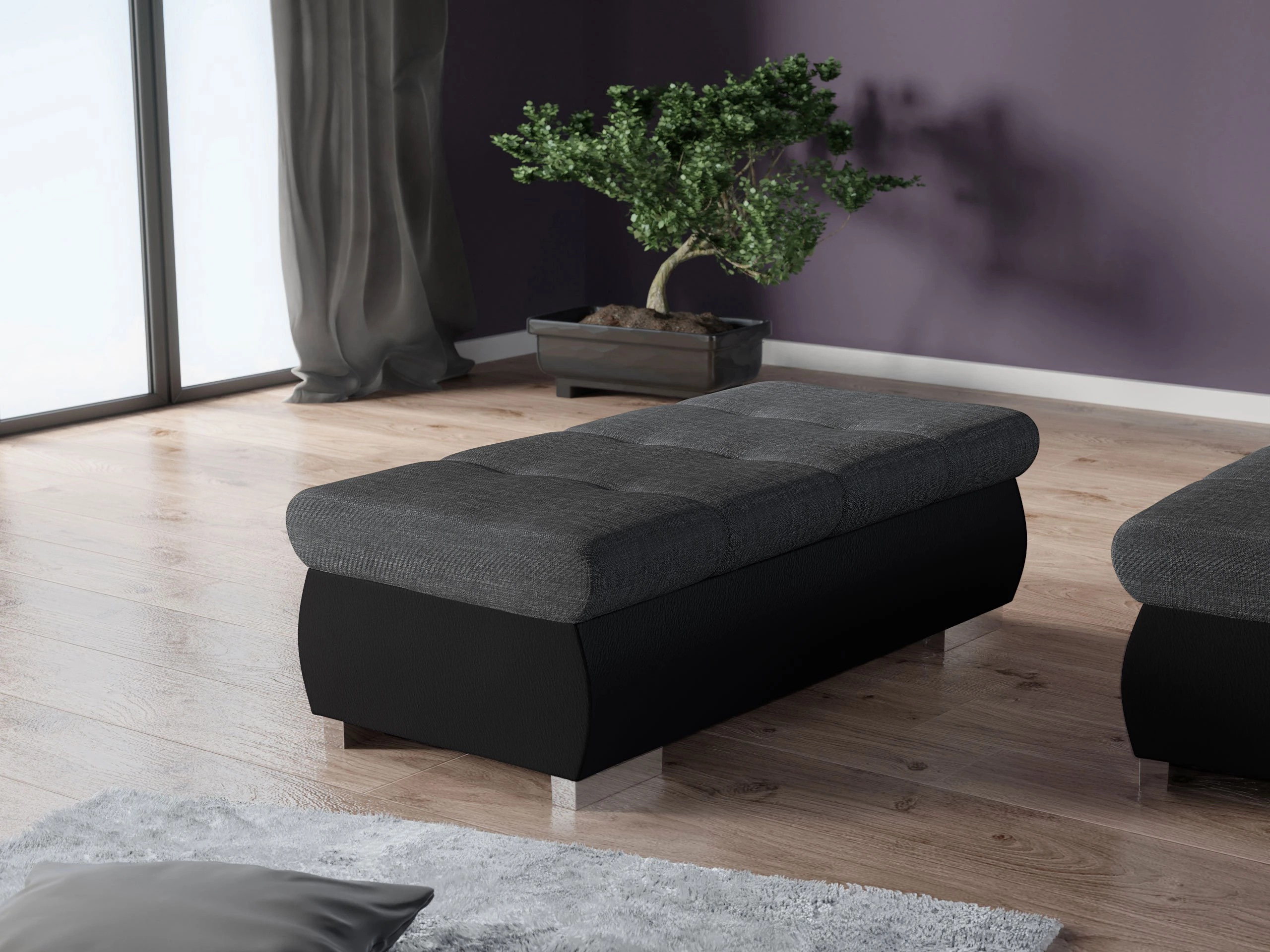 Upholstered bench Comfivo Nitor I (Soft 011 + Lux 06)