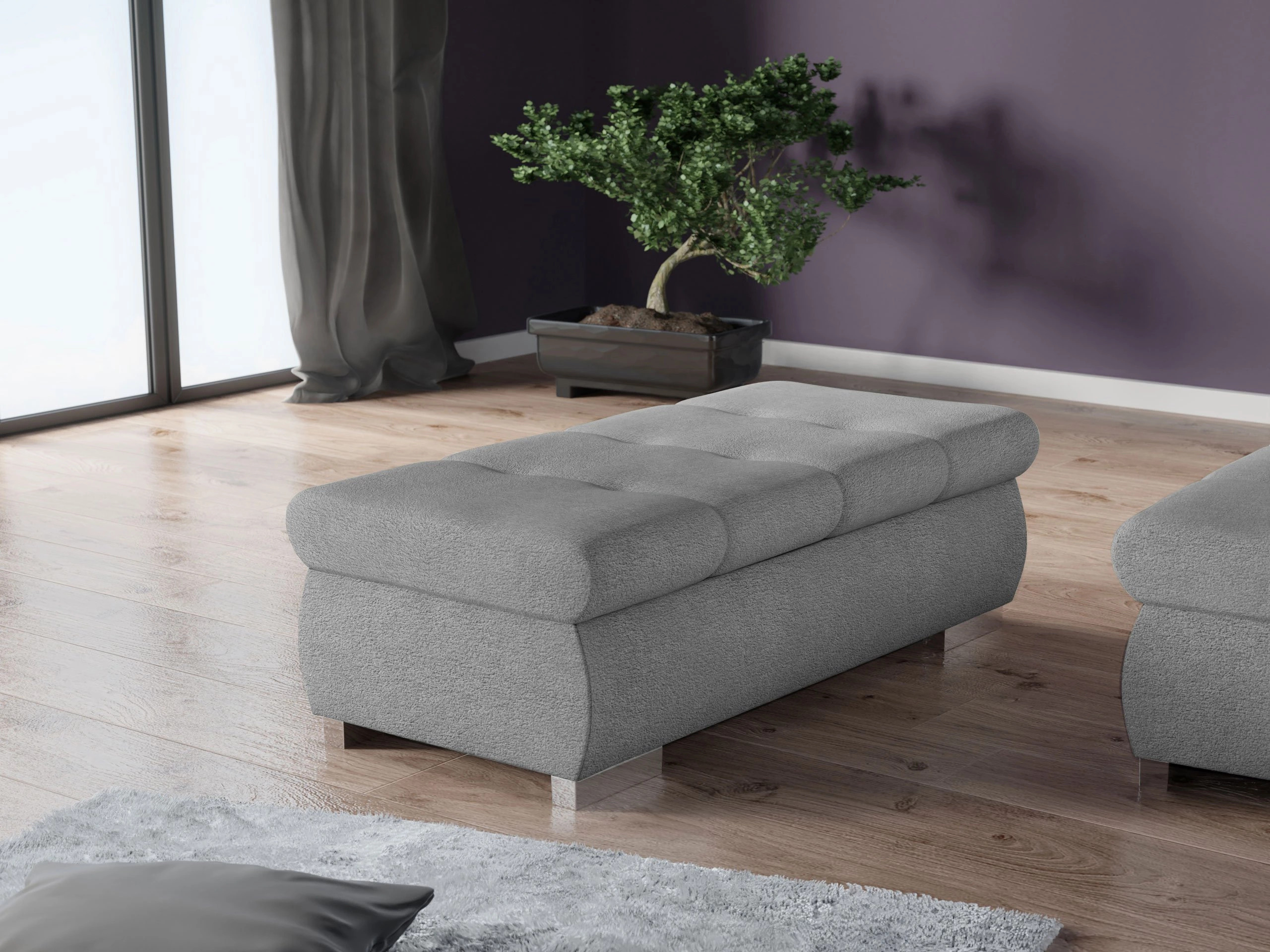 Upholstered bench Comfivo Nitor I (Velo 633)